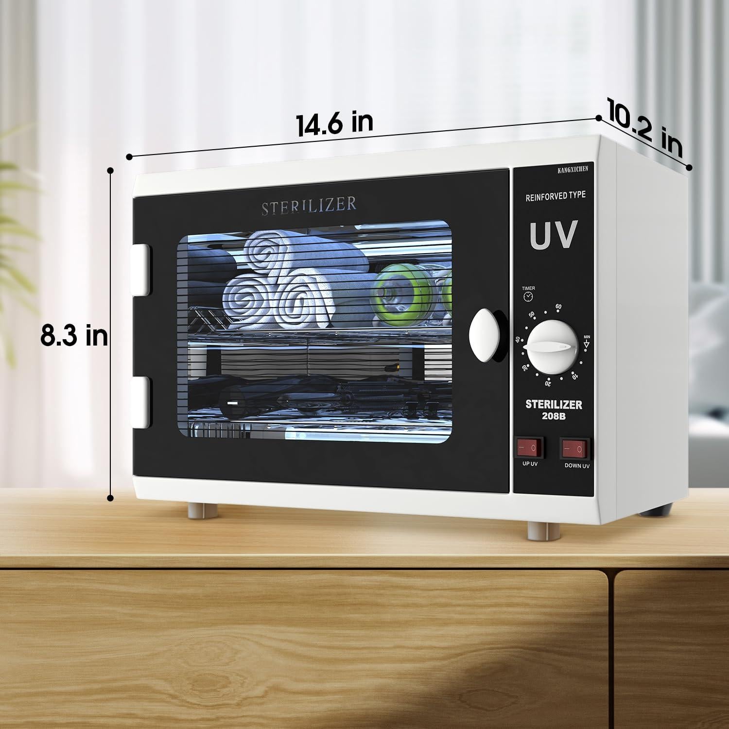 Gabinete Desinfectante UV Kingwin BFYSYO-718-65 25x20x8cm