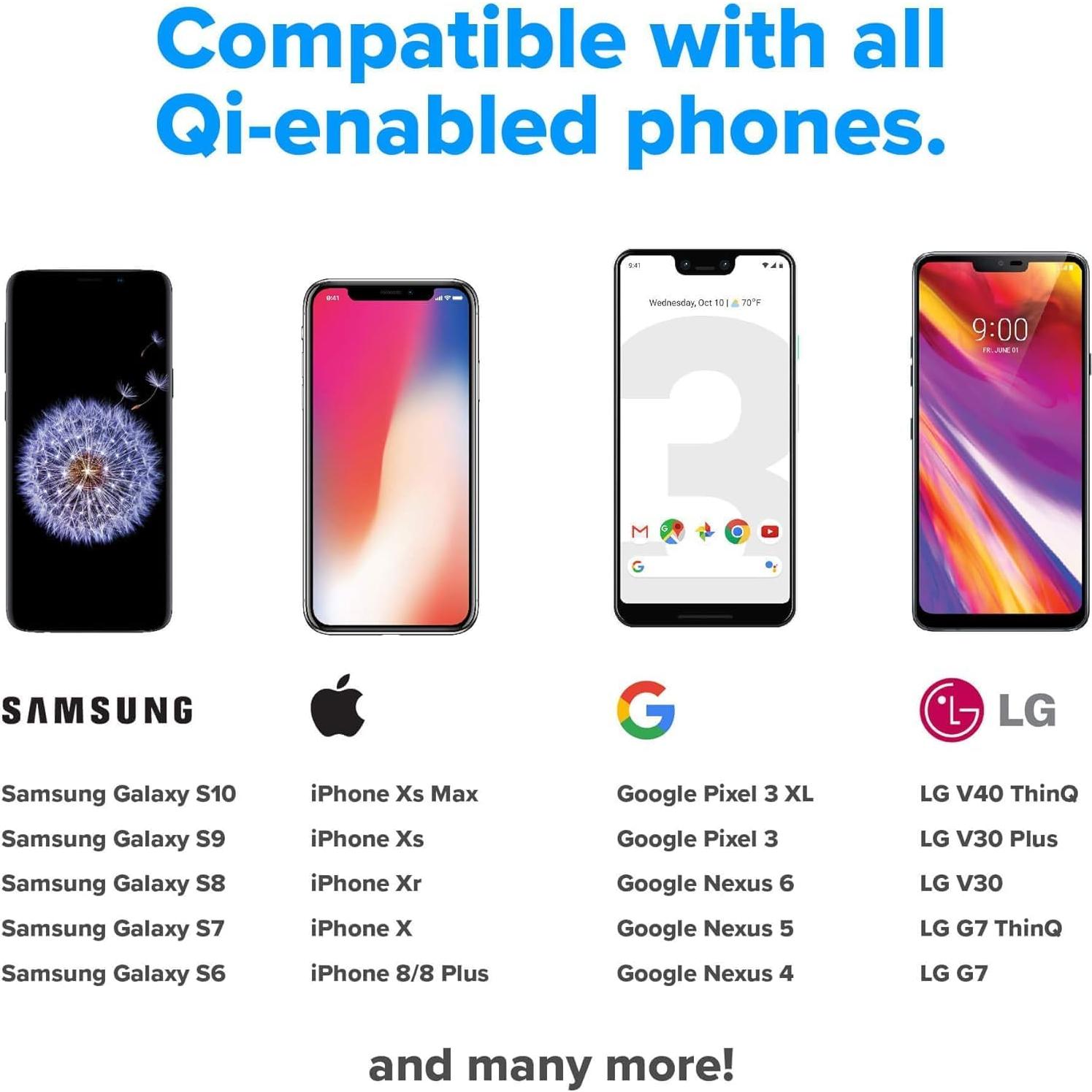 Desinfectante y Cargador Inalámbrico UV-C PhoneSoap Gris