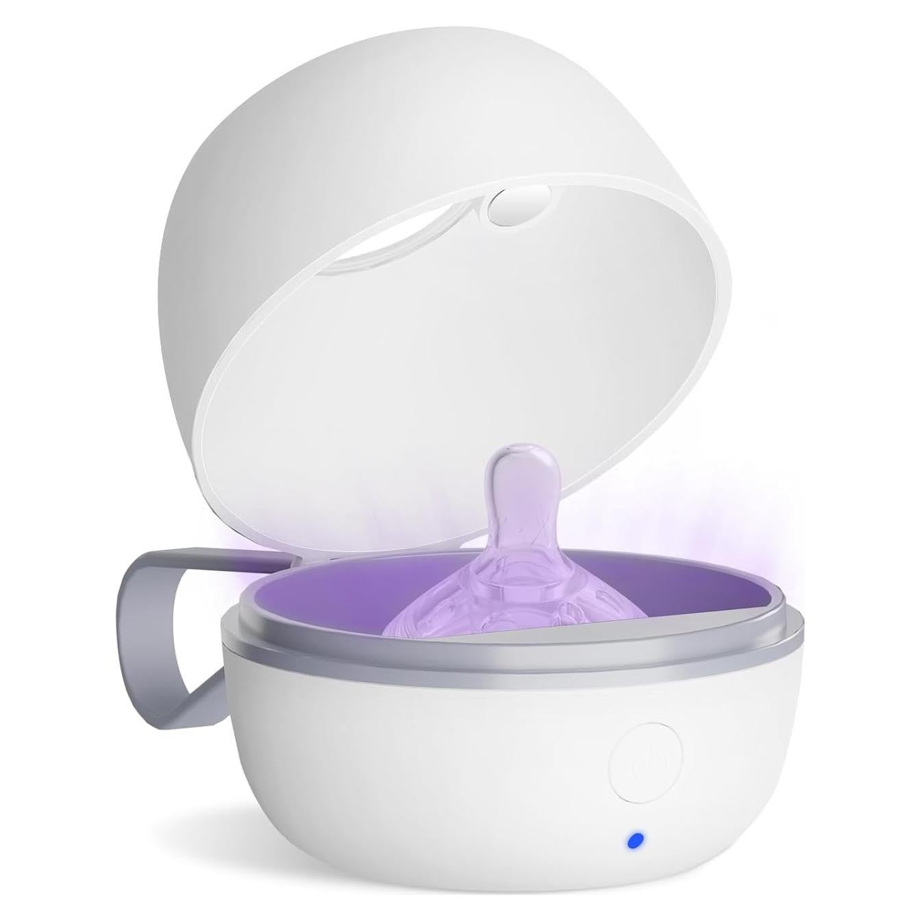 Desinfectante de Chupetes Portátil Zyntieu Luz UV-C 99.99% Limpio