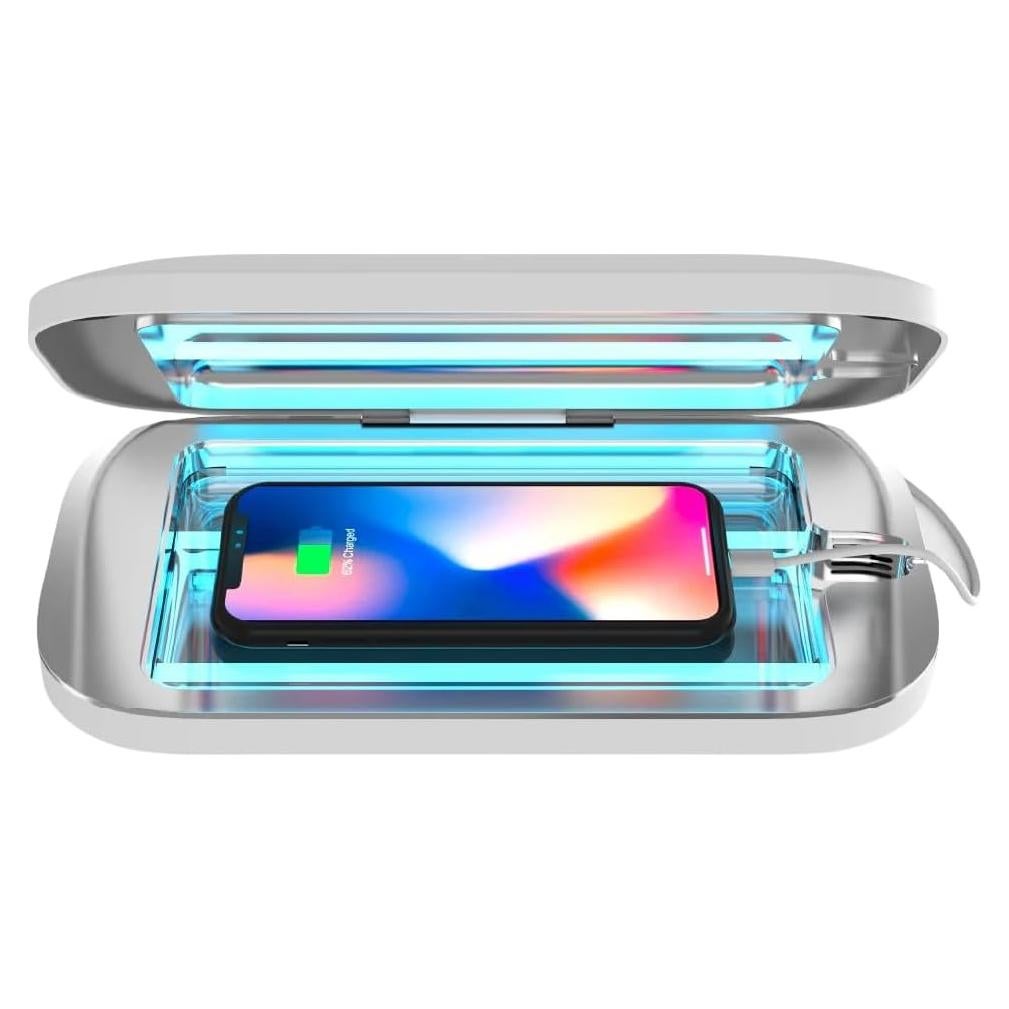 Caja Desinfectante UV-C PhoneSoap Pro para Teléfonos - Blanco