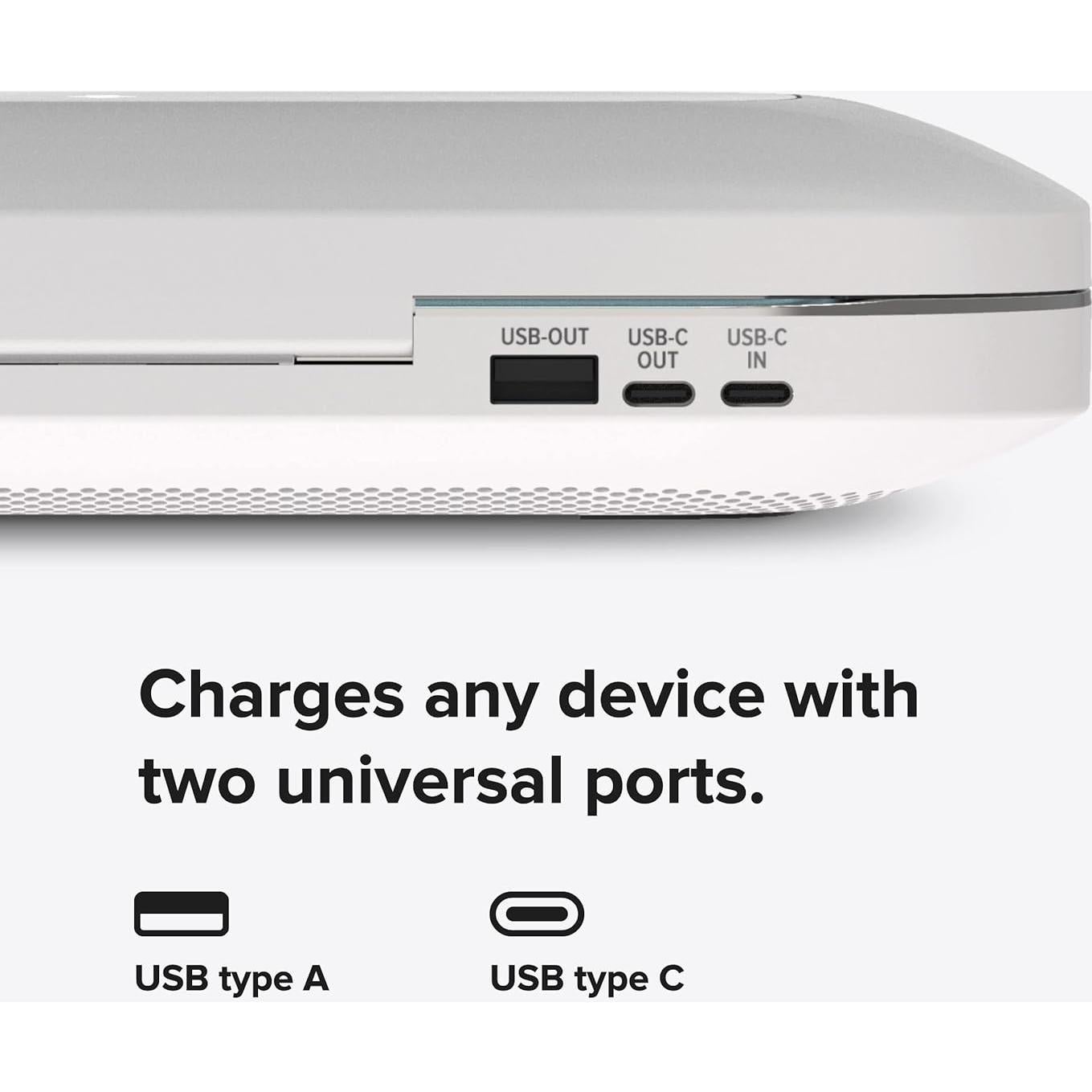 Caja Desinfectante UV-C PhoneSoap Pro para Teléfonos - Blanco