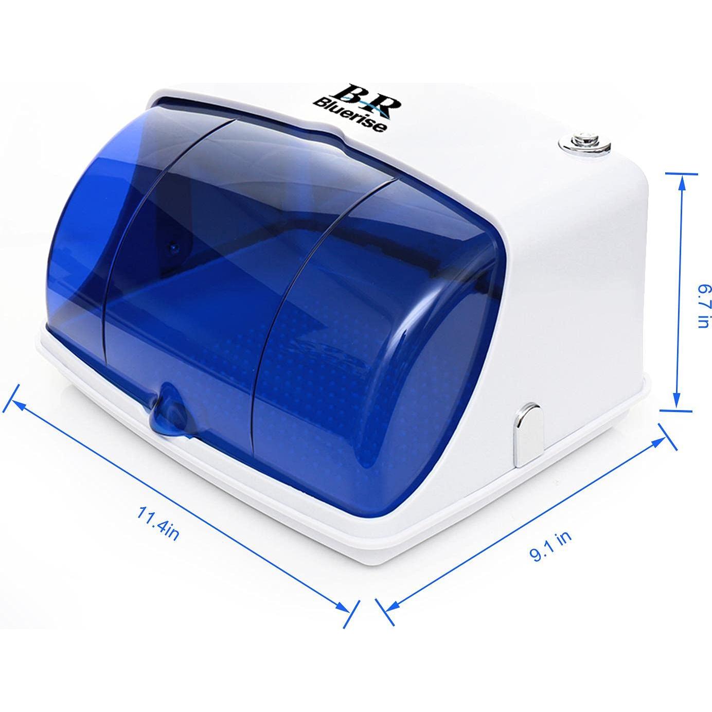 Desinfectante UV LED 8 en 1 BRBLUERISE para Hogar 32.9x27x18cm