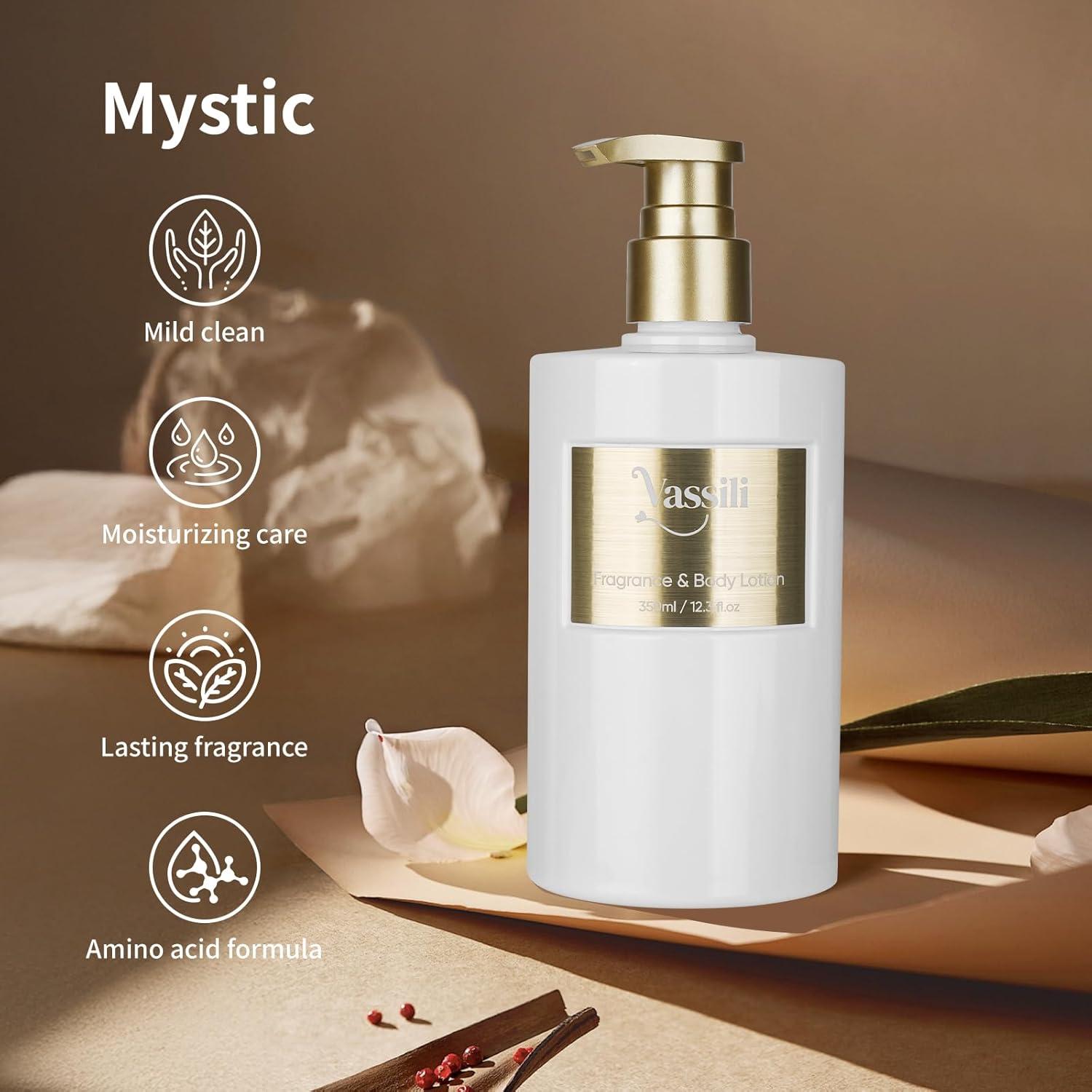 Loción Corporal Vassili 365 ml Hidratante Niebla Mística