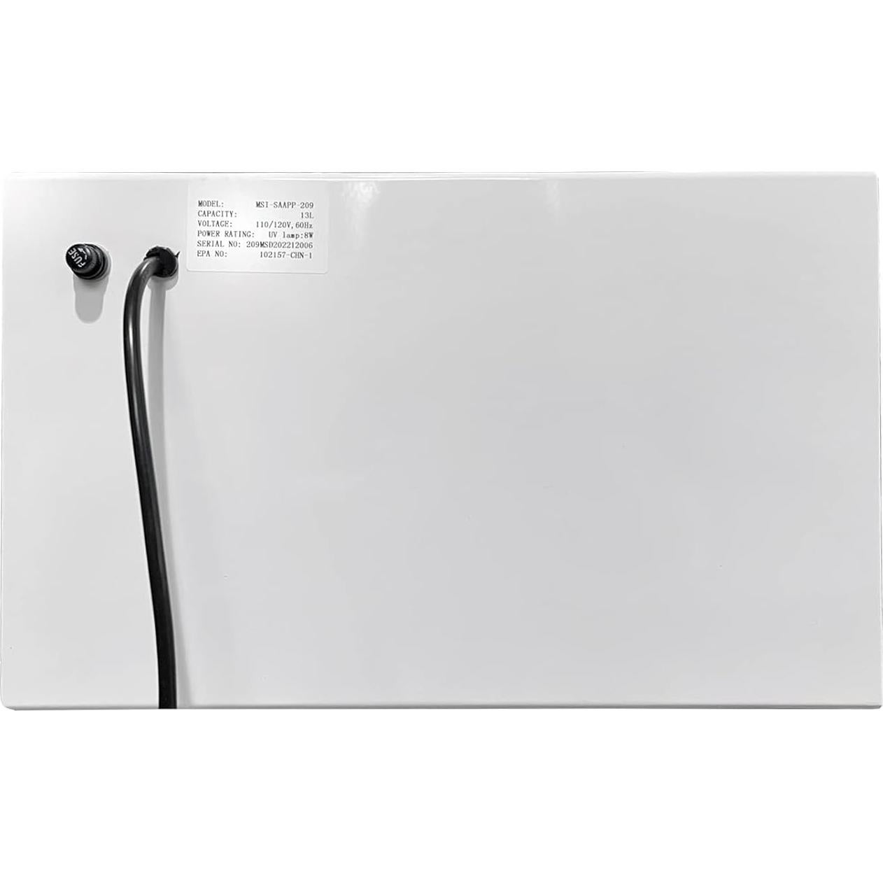 Esterilizador UV Dermalogic 13L para Spa y Belleza 8W