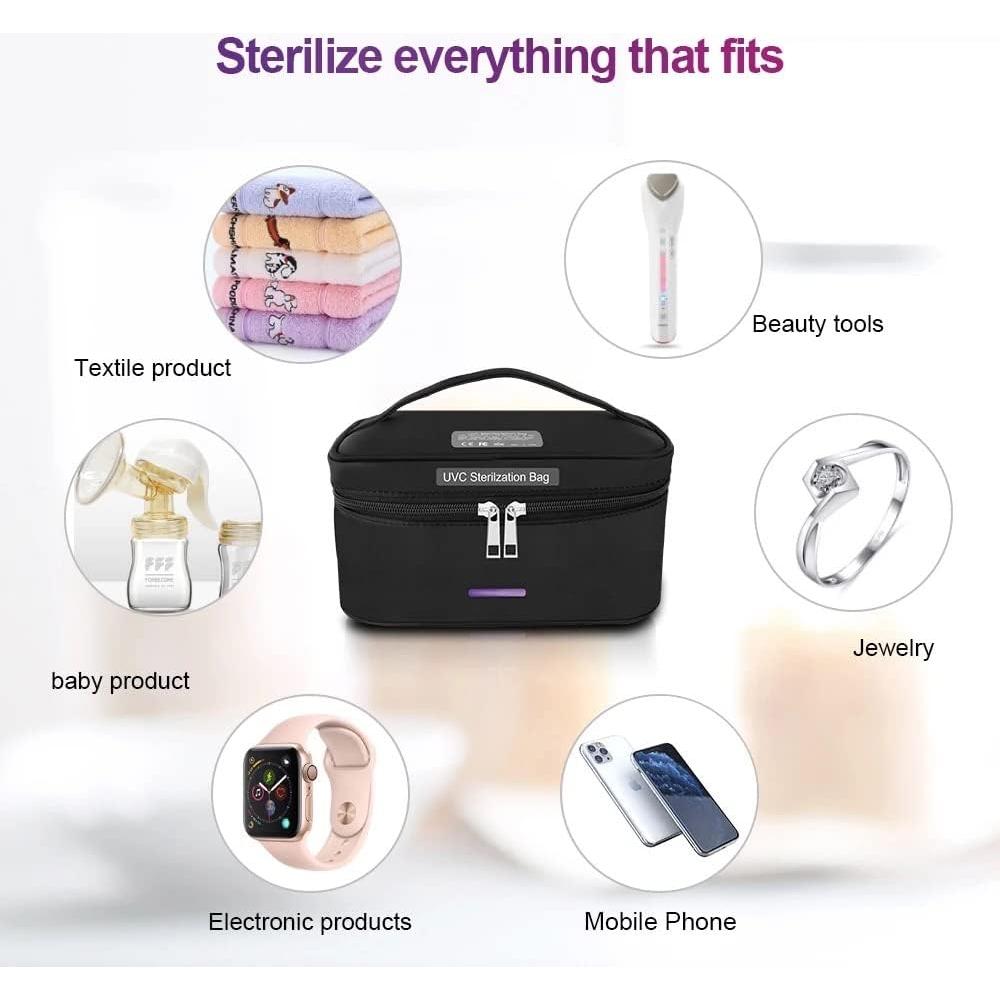 Bolsa Desinfectante UVILIZER - Luz UV-C Portátil 340g