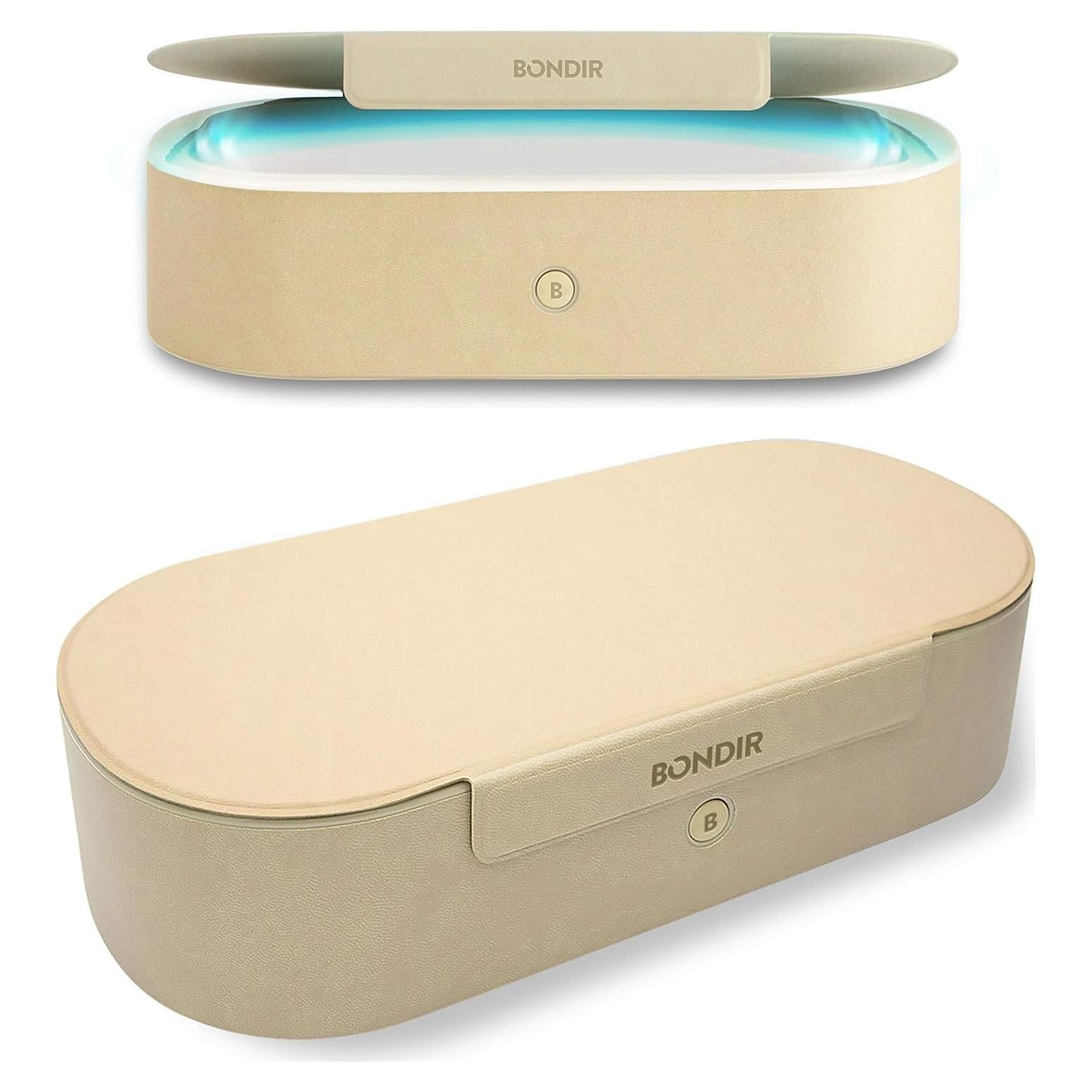 Caja Desinfectante UV+O3 Bondir - Carga USB, Aceite de Almendra