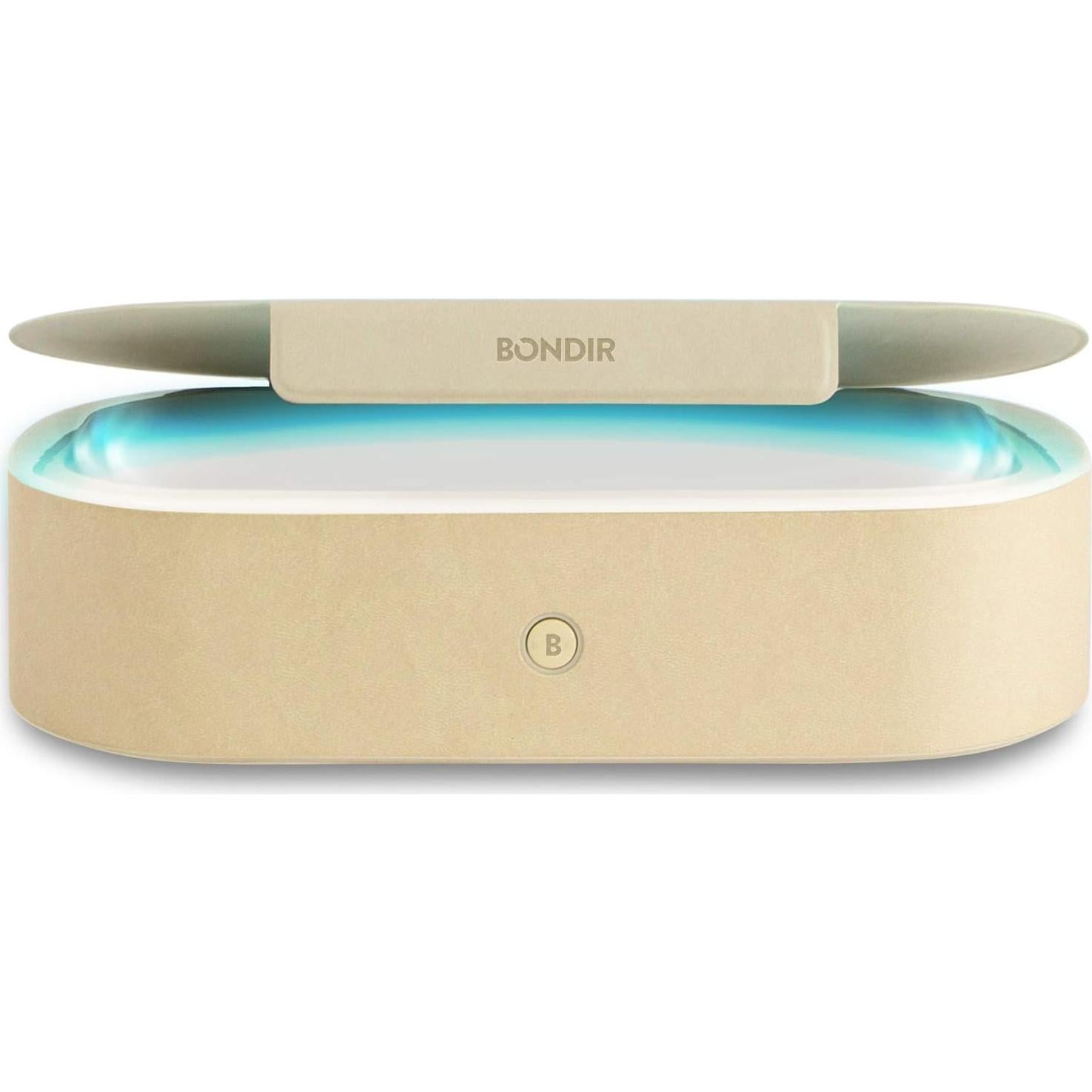 Caja Desinfectante UV+O3 Bondir - Carga USB, Aceite de Almendra