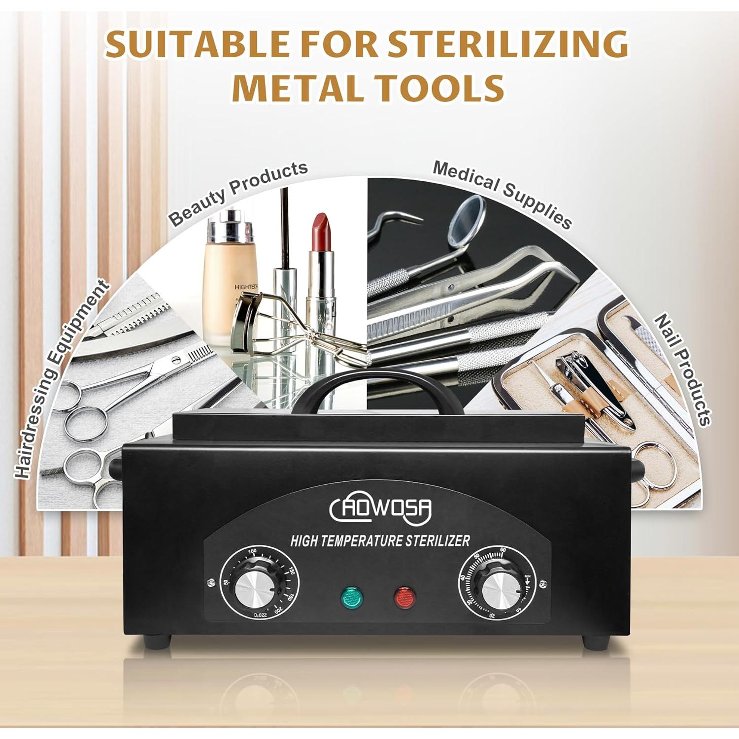 Caja de Limpieza de Herramientas Metálicas AOWOSA 2L 50-220°C