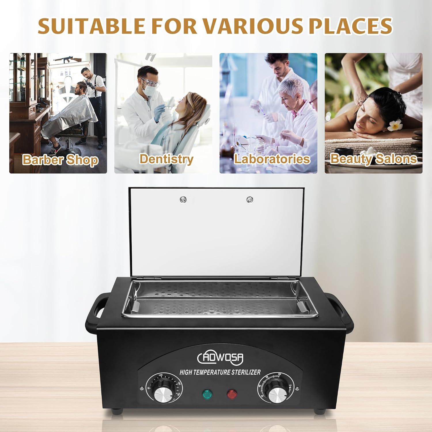 Caja de Limpieza de Herramientas Metálicas AOWOSA 2L 50-220°C