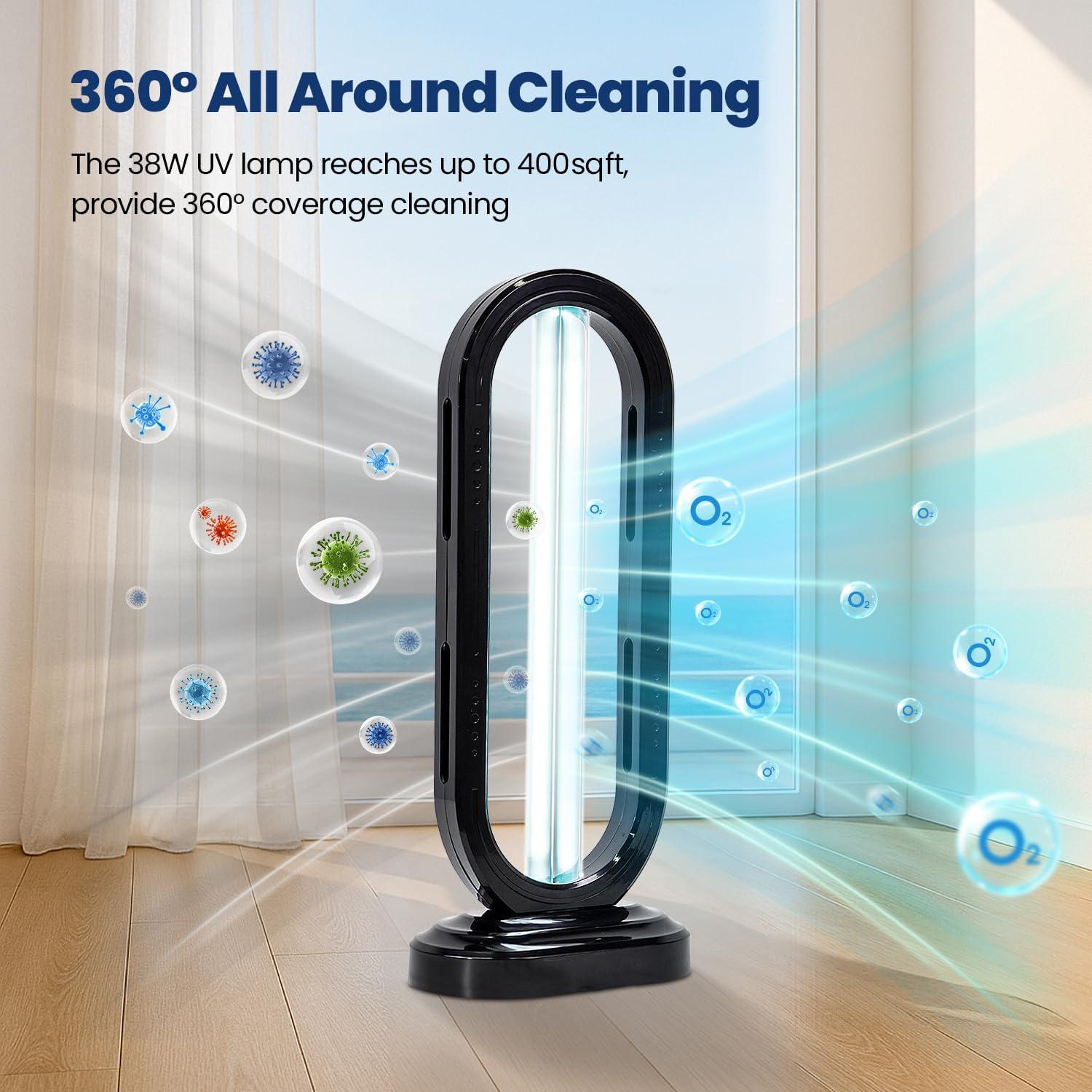 Desinfectante UV-C 38W Guangzhou Sinoda para Hogar y Cocina