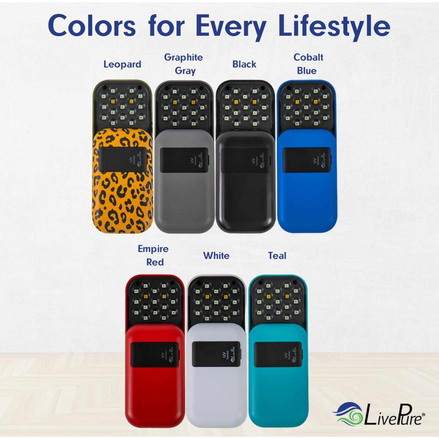 Desinfectante UV de Mano LivePure LP-UVS100-PW Blanco