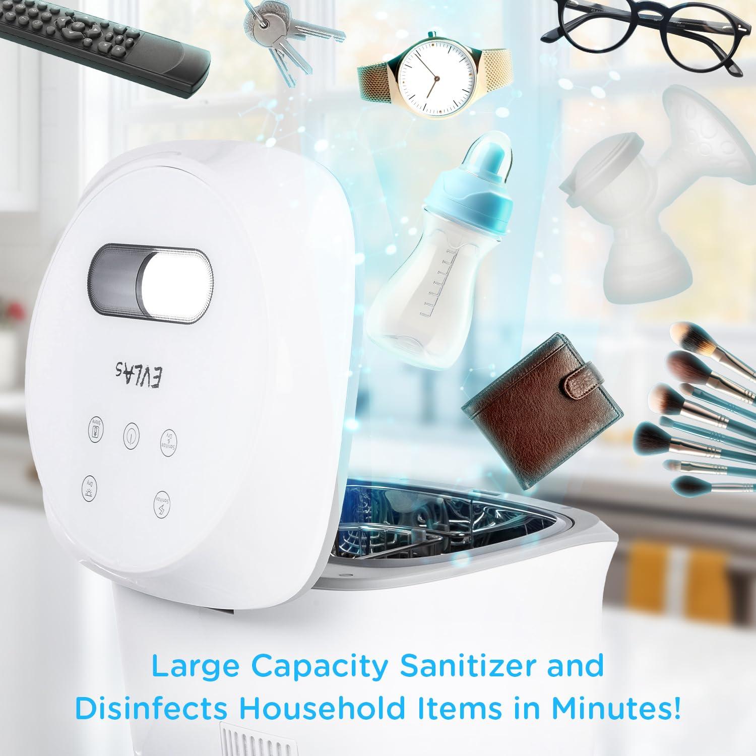 Desinfectante UV y Secador de Biberones EVLA'S Blanco