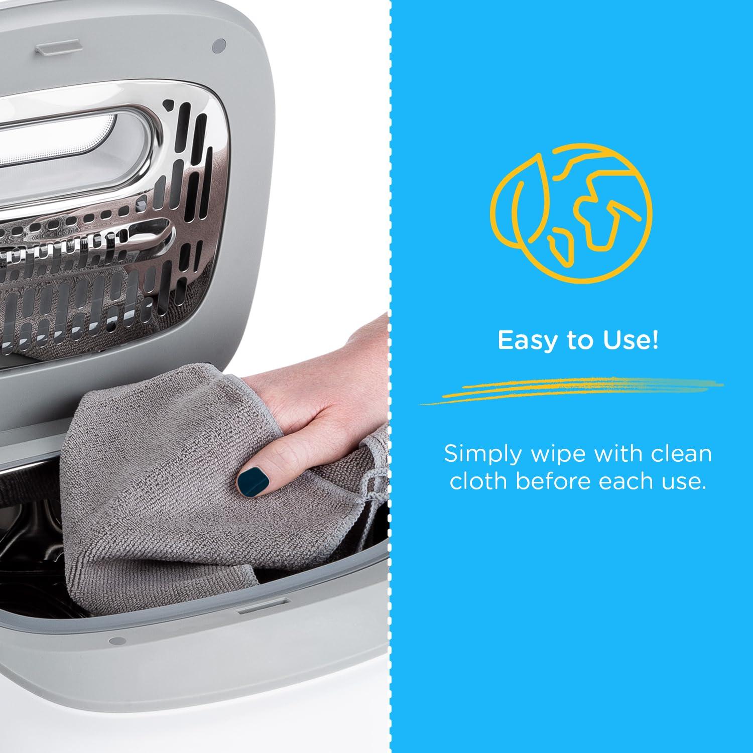 Desinfectante UV y Secador de Biberones EVLA'S Blanco