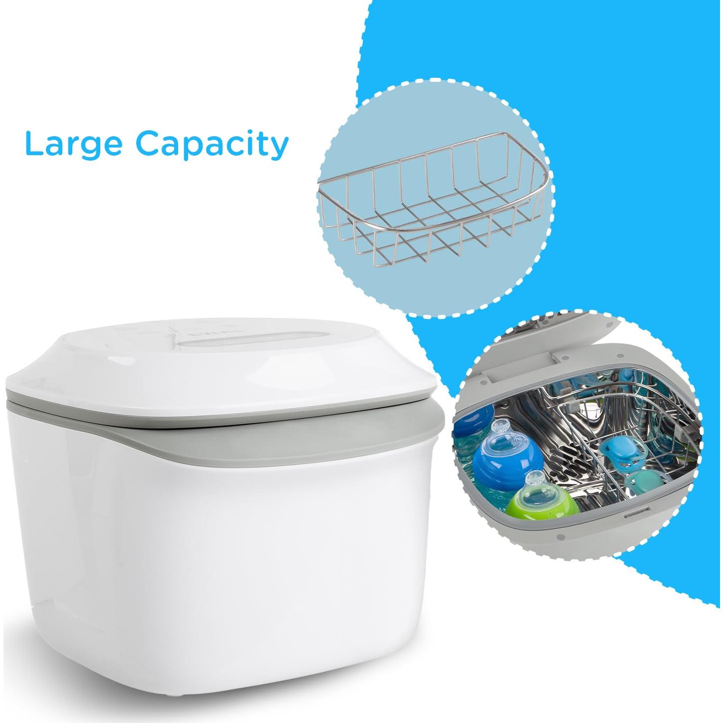 Desinfectante UV y Secador de Biberones EVLA'S Blanco