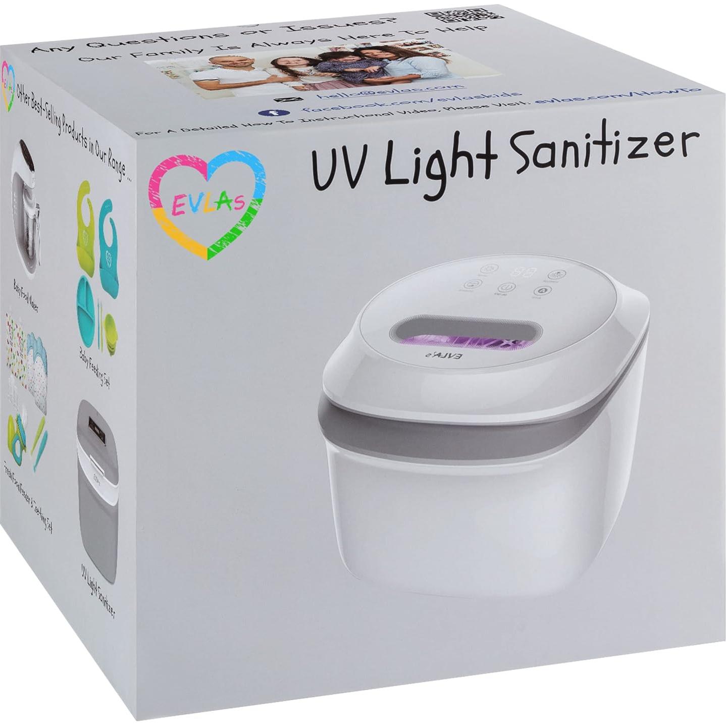 Desinfectante UV y Secador de Biberones EVLA'S Blanco