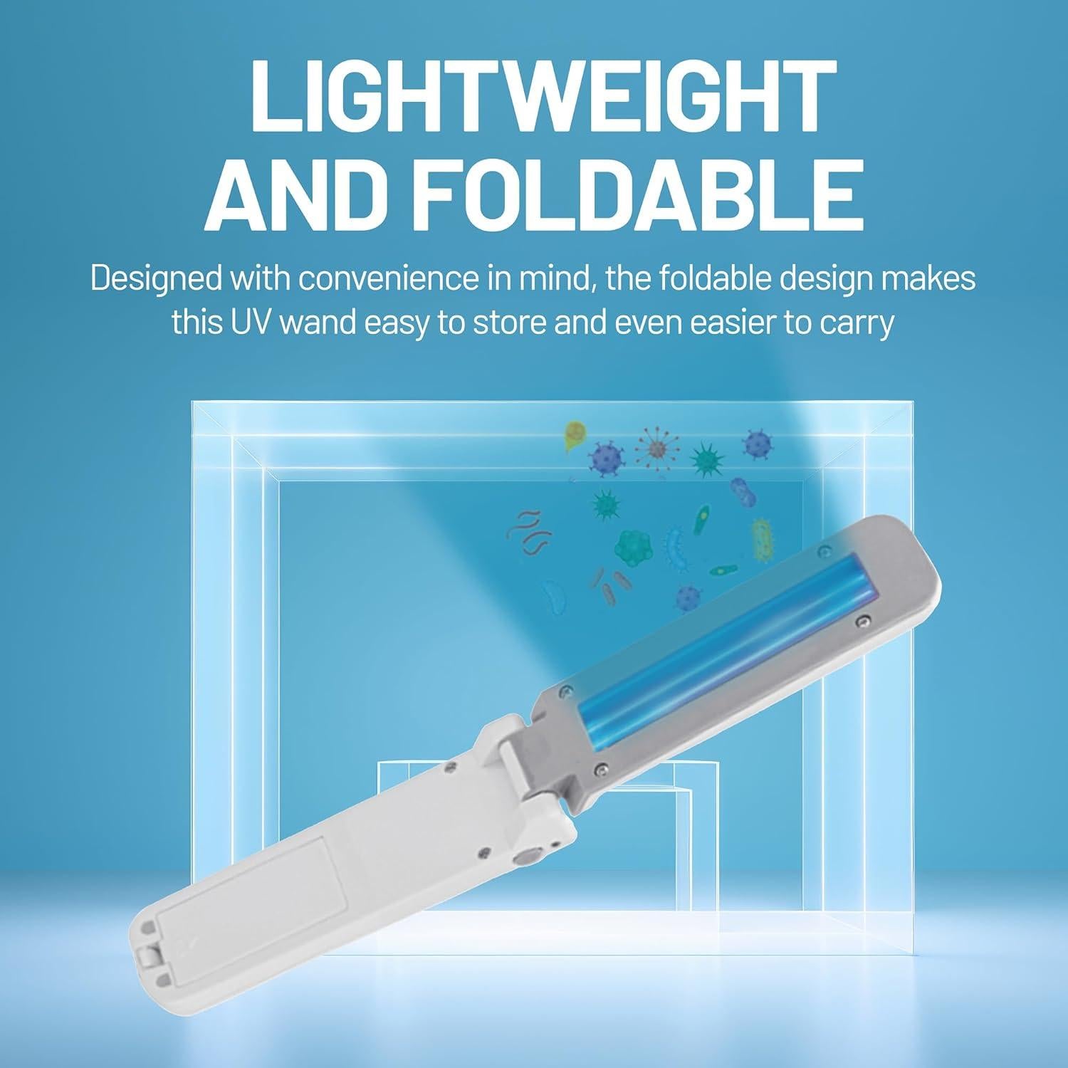Varita Desinfectante UV Portátil Variedad Simple AB0024-WHA