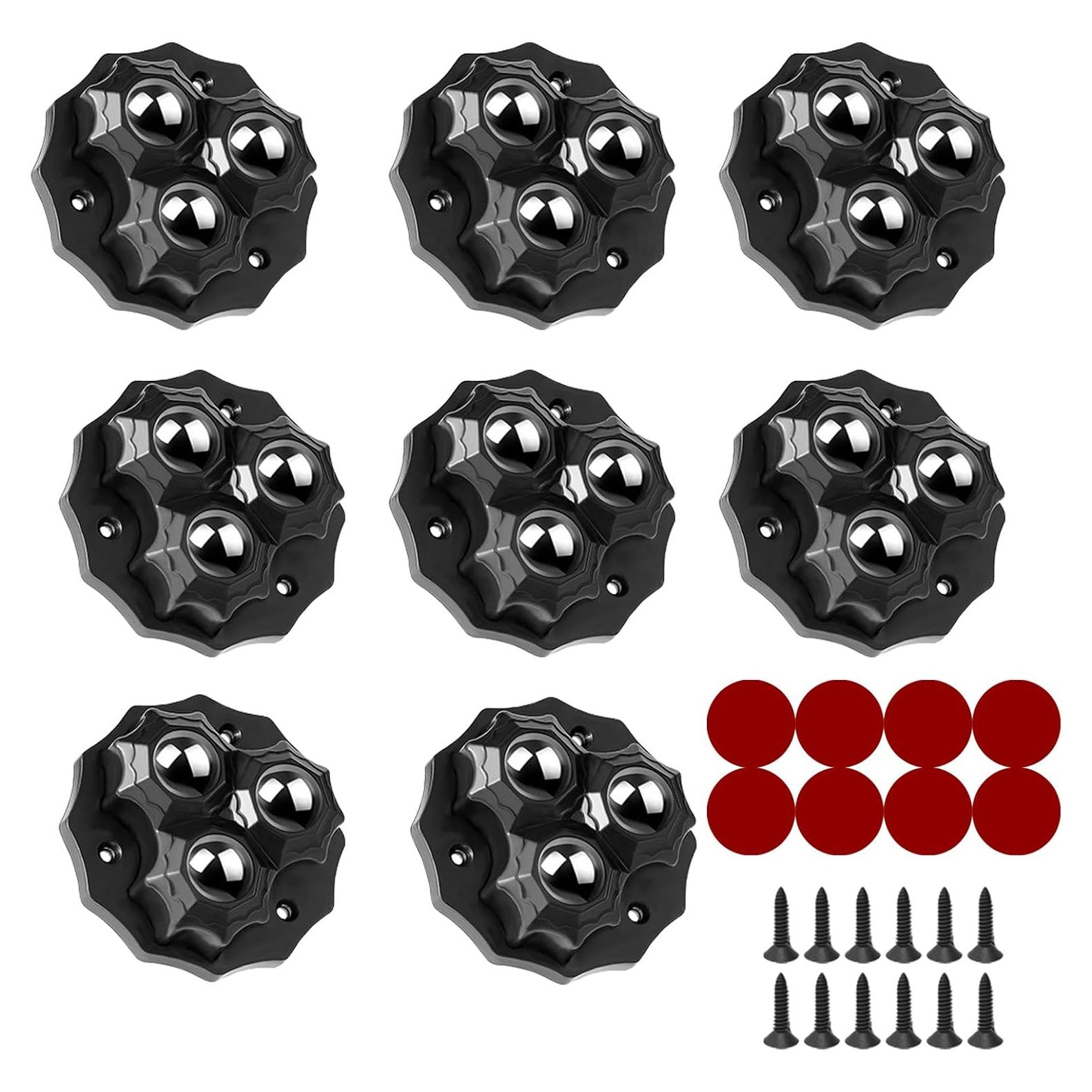 Mini Ruedas Giratorias WEITELAI 5cm para Muebles y Electrodomésticos