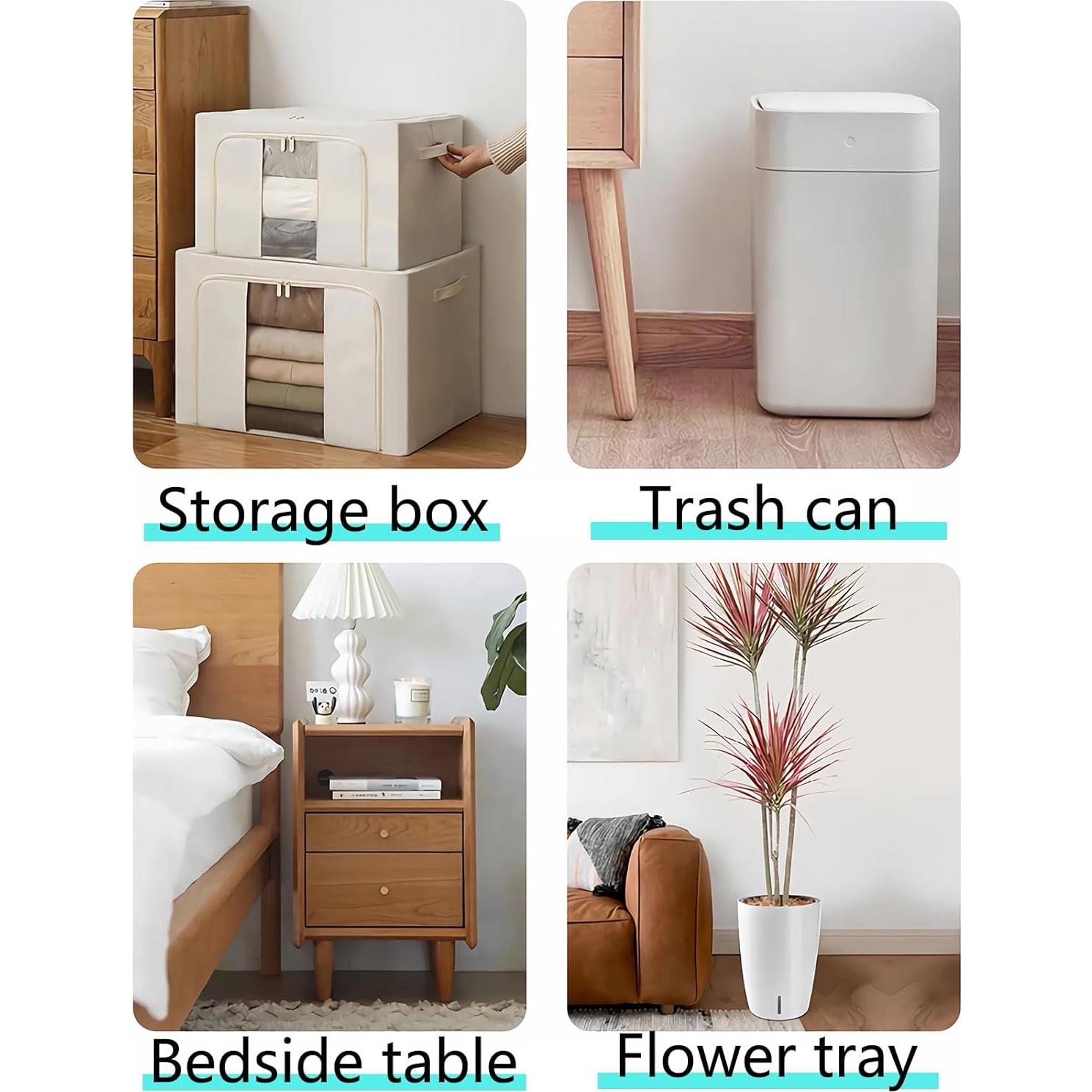 Mini Ruedas Giratorias WEITELAI 5cm para Muebles y Electrodomésticos