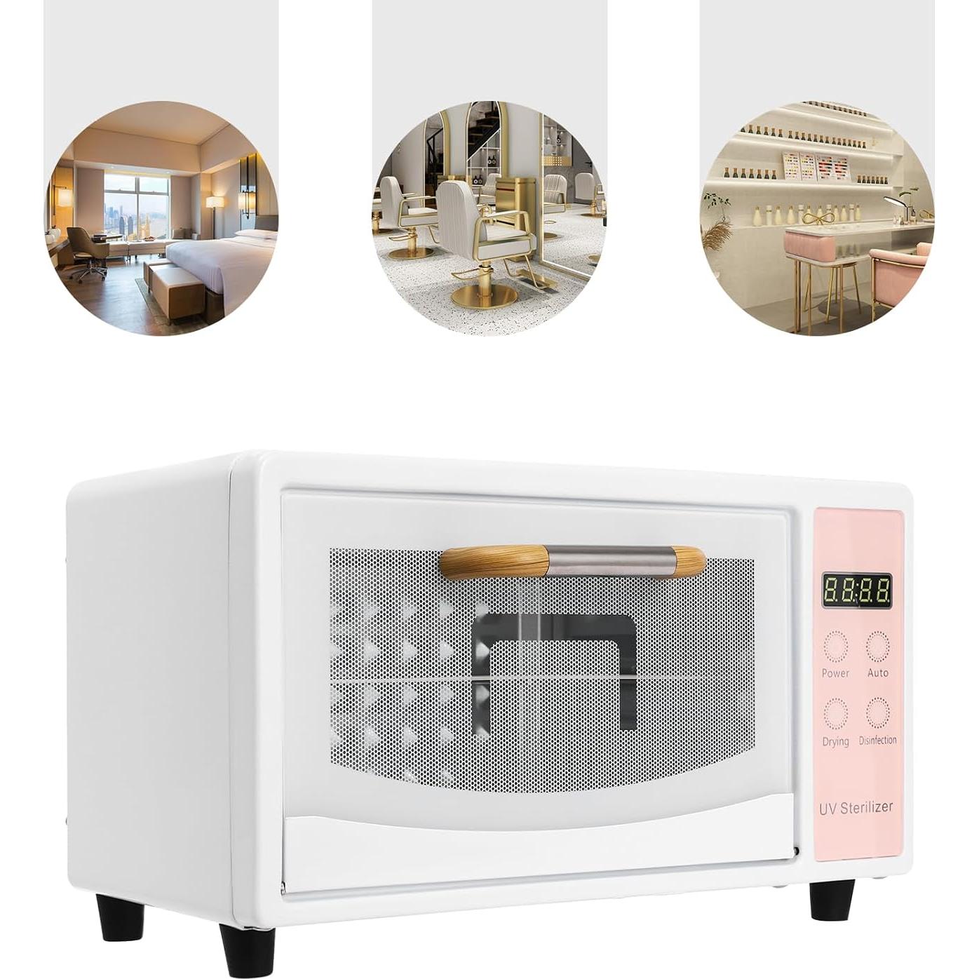 Caja Desinfectante de Herramientas de Uñas Aidkopnfdq 10L Rosa