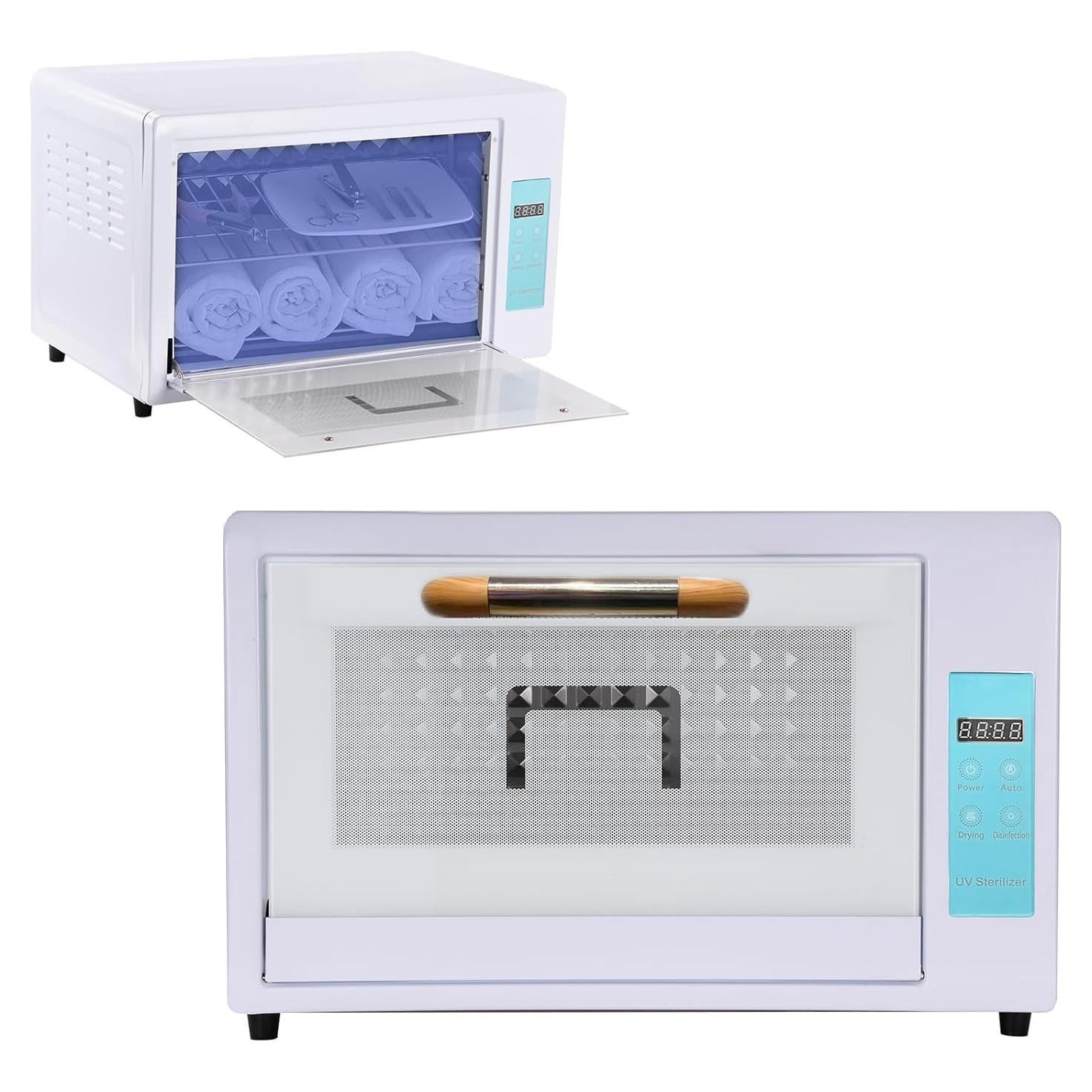 Gabinete de Desinfección UV 24L Genérico - Caja Limpiadora UVC con Temporizador y Pantalla LED