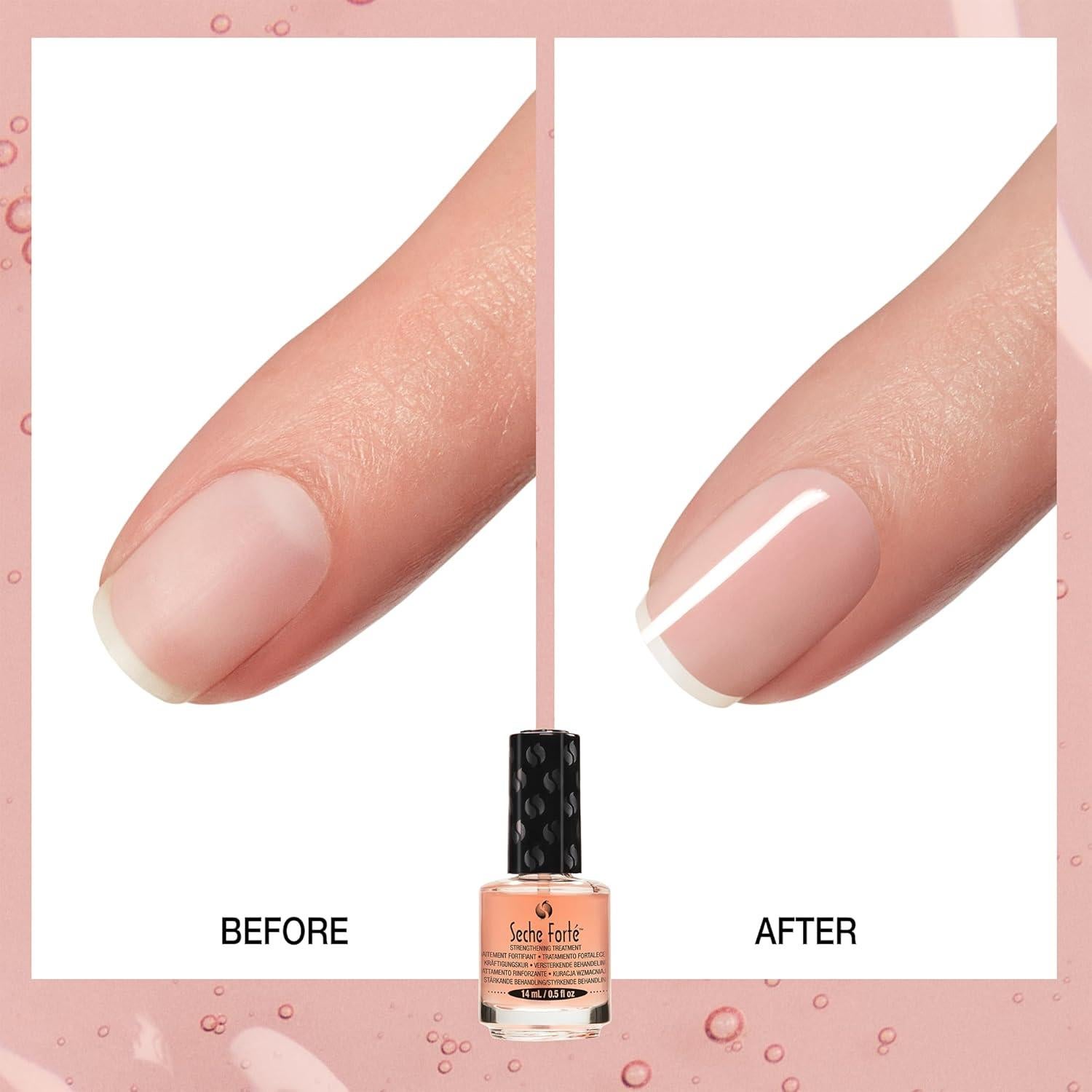 Seche Forte Tratamiento Fortalecedor con Biotina y Bambú 14.79 ml