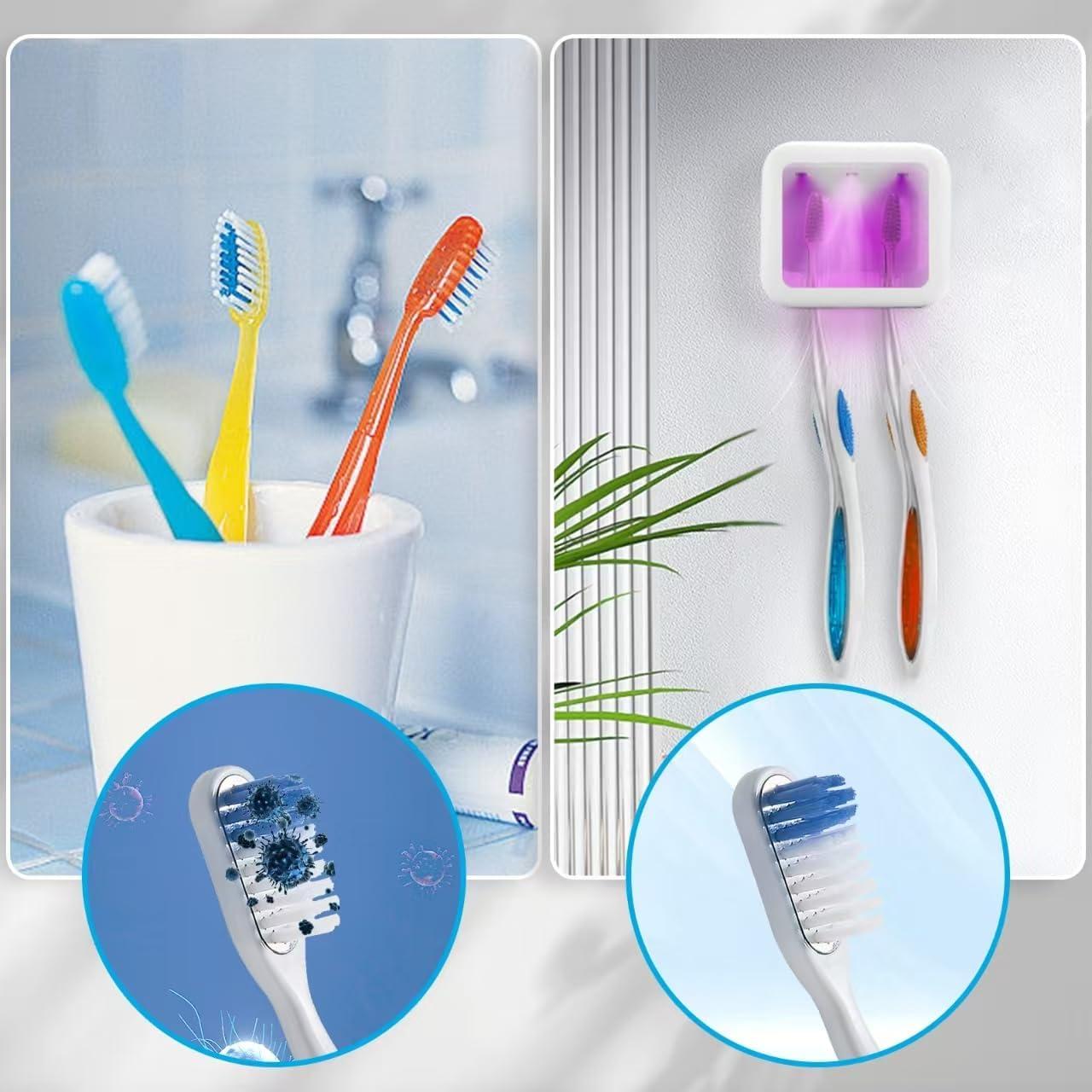 Estuche Desinfectante para Cepillos de Dientes TAISHAN - Portátil y Recargable