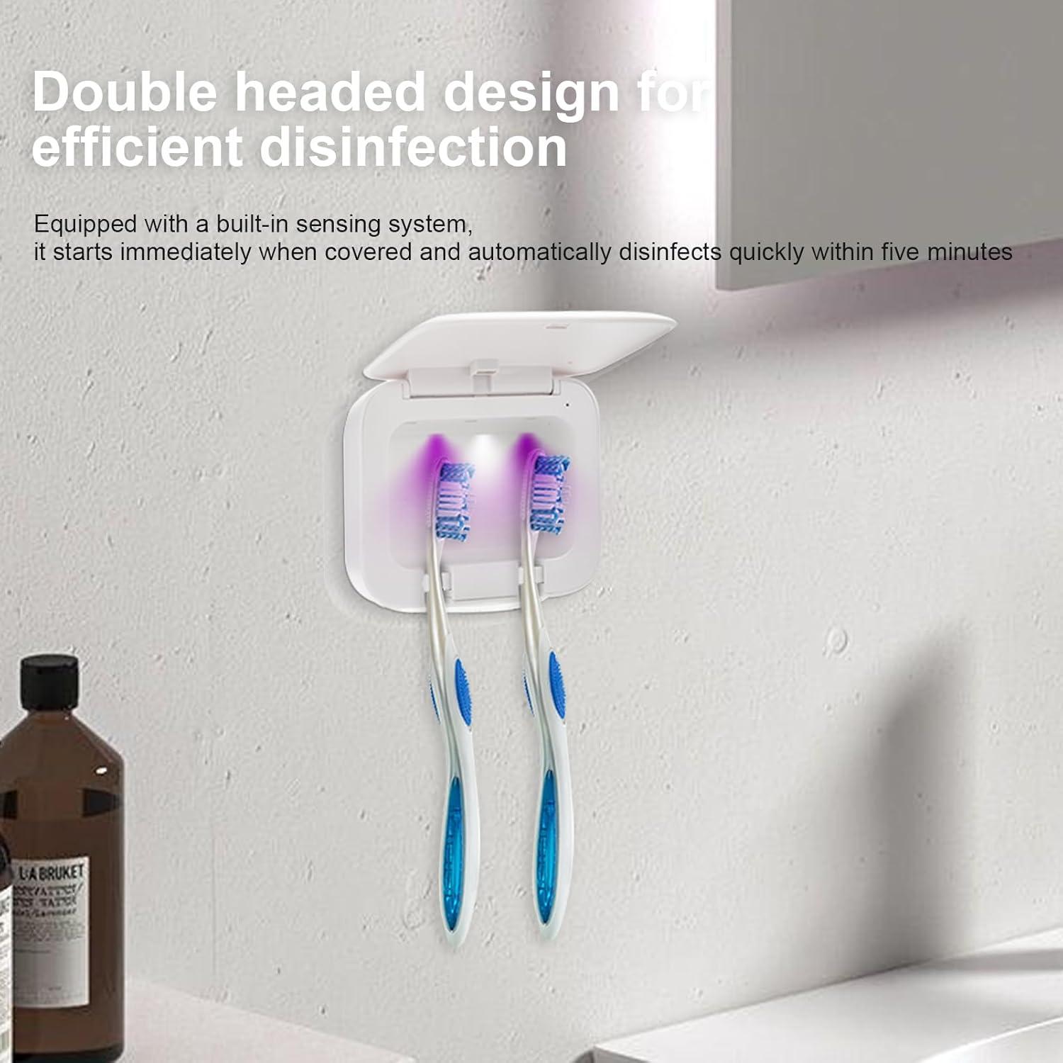 Estuche Desinfectante para Cepillos de Dientes TAISHAN - Portátil y Recargable