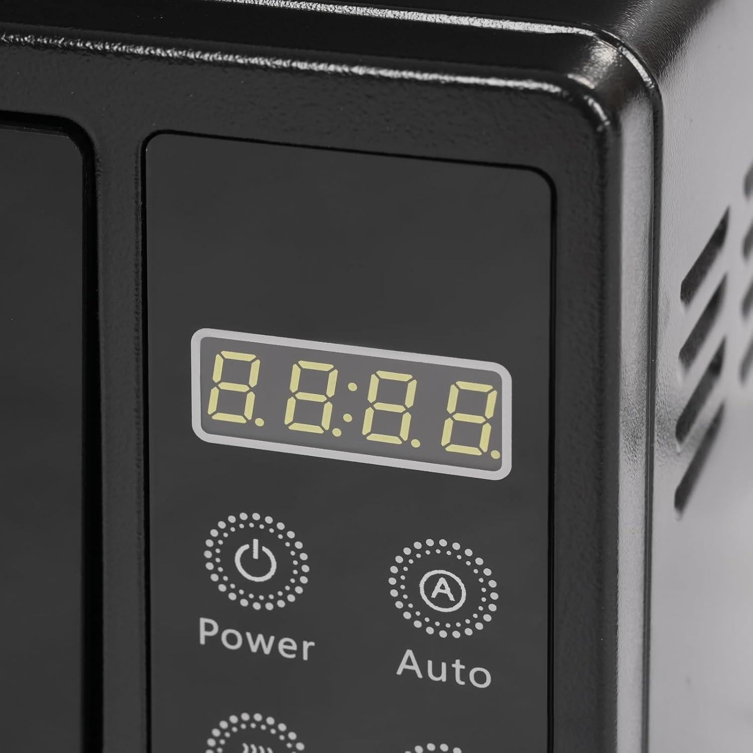 Caja Limpiadora de Uñas TEIPENG 10.5QT 160W 75°C Negro