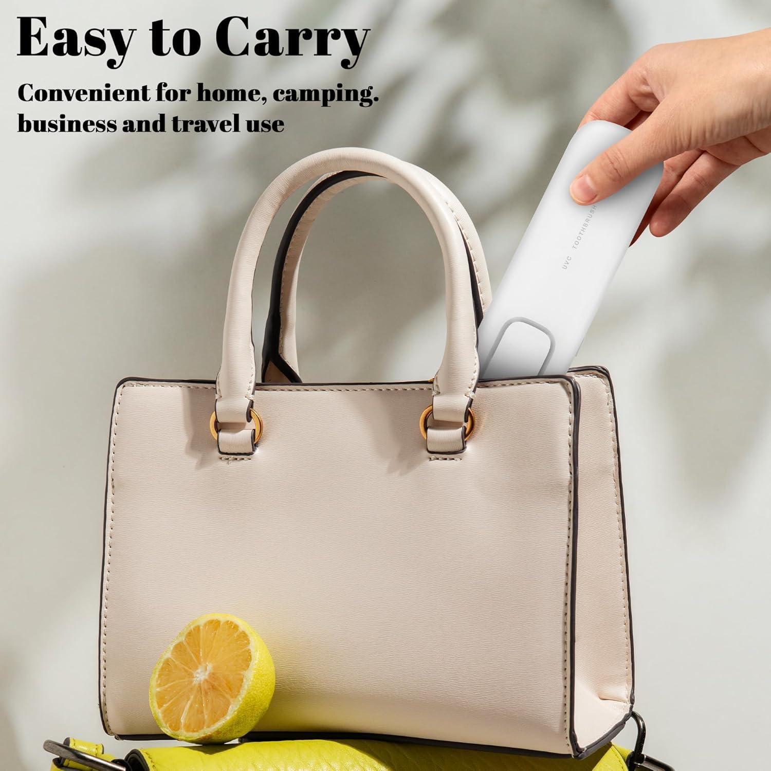 Estuche UV para Cepillo de Dientes GQIRIL - Portátil y Recargable