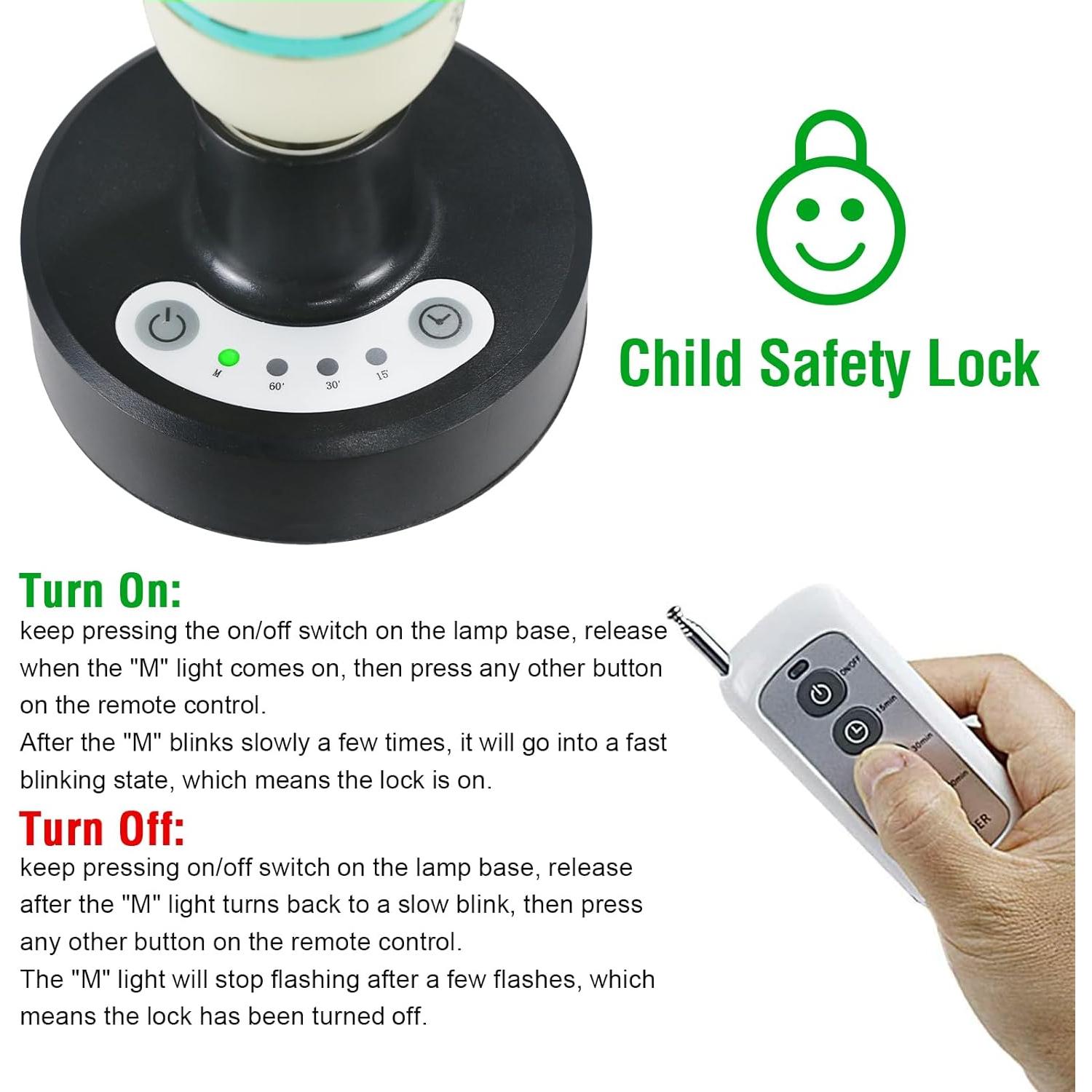 Lámpara desinfectante UV 36W UVC sin ozono 99.99% limpieza