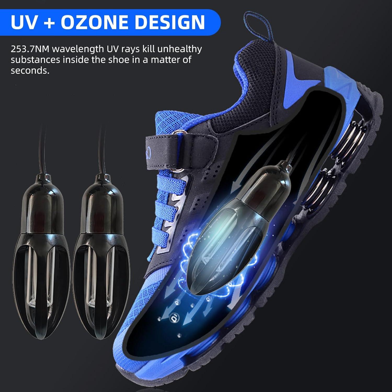 Desodorante de Zapatos UV LNBEI 10W, Luz Germicida Plegable