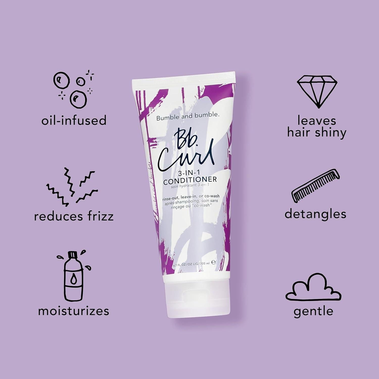 Acondicionador 3-en-1 Bumble and bumble para rizos 59 ml