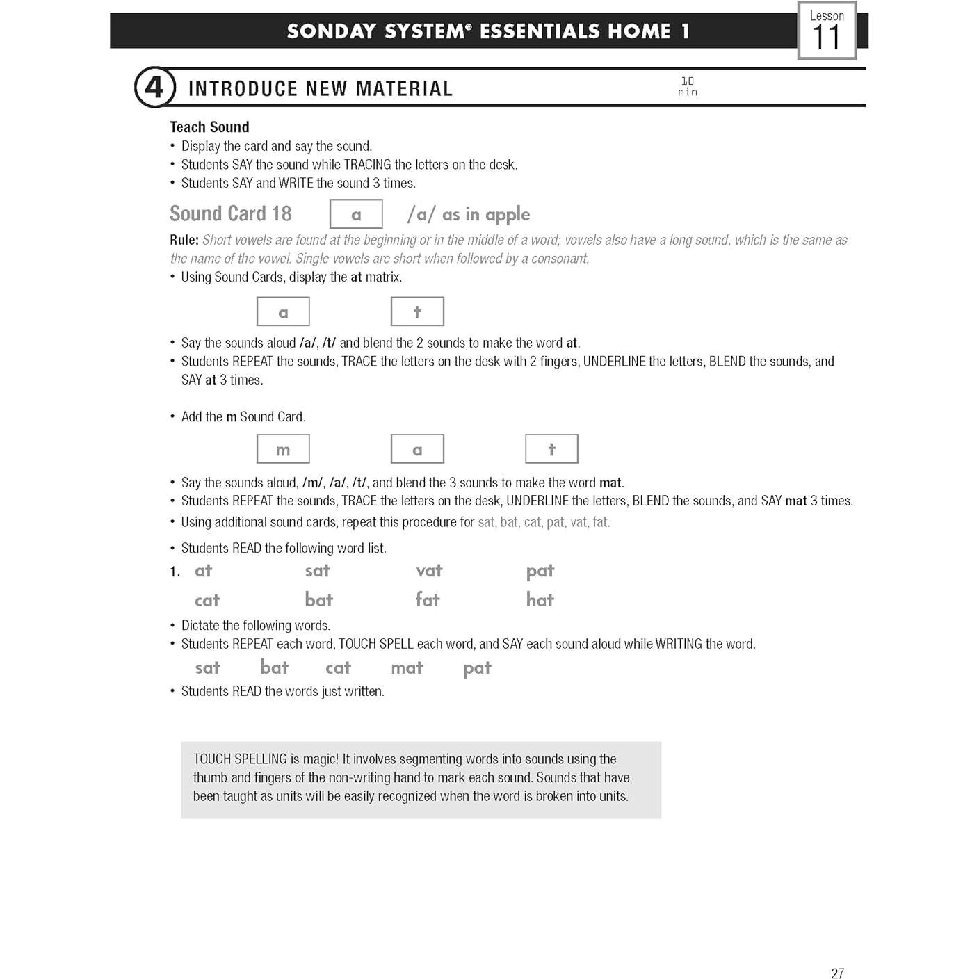 Grade 1 Sonday Systems Essential Home