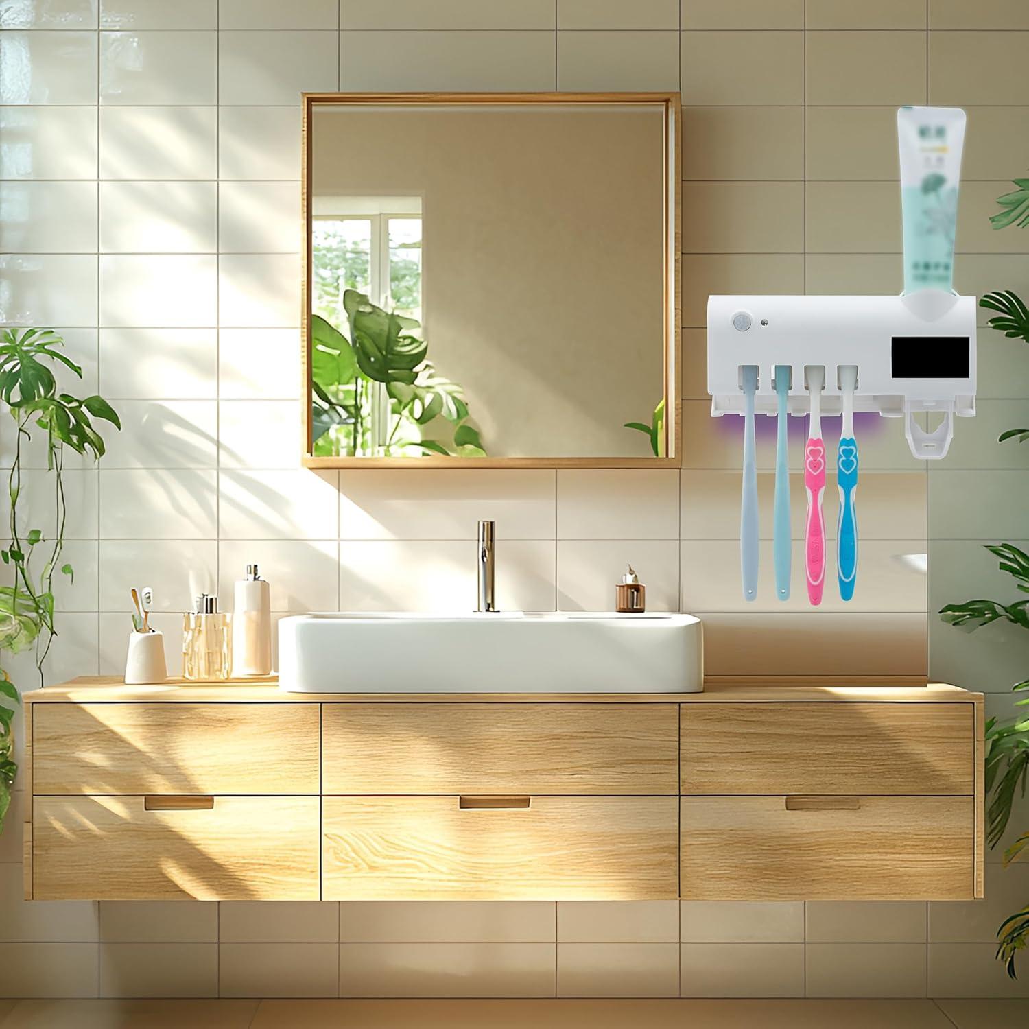 Soporte de Cepillo de Dientes UV SPEKOAN con Batería Recargable