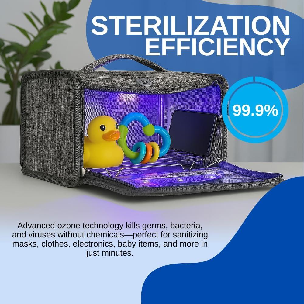 Bolsa Esterilizadora Portátil Ultimaxx USB - Desinfección Ozono 99.9%