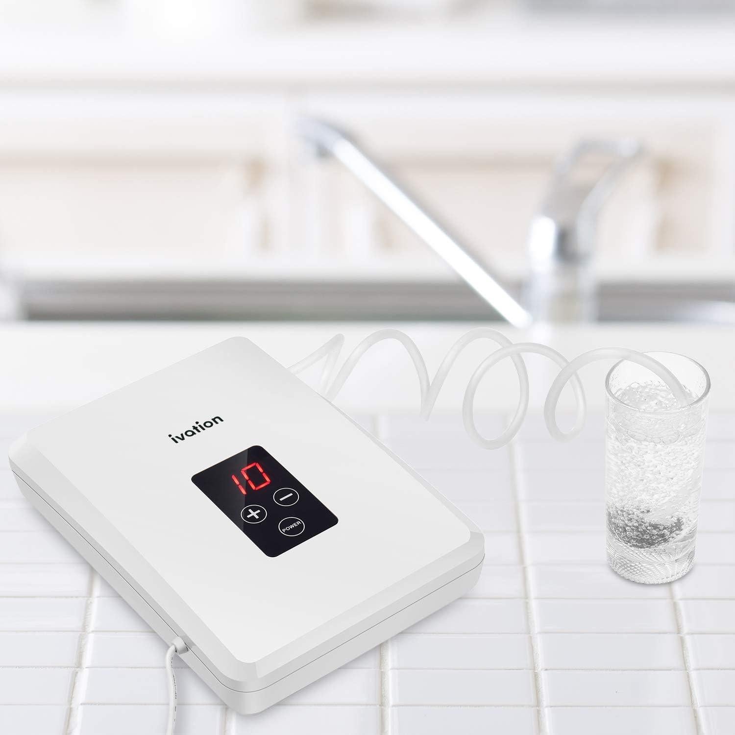 Generador de Ozono Portátil Ivation 600mg/h - Purificador de Aire y Agua