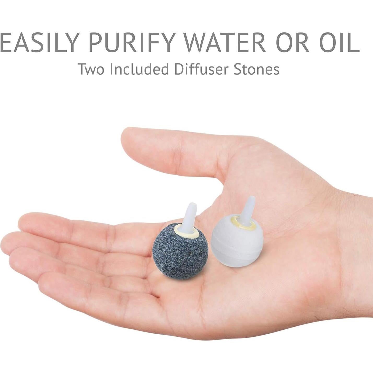 Generador de Ozono Portátil Ivation 600mg/h - Purificador de Aire y Agua