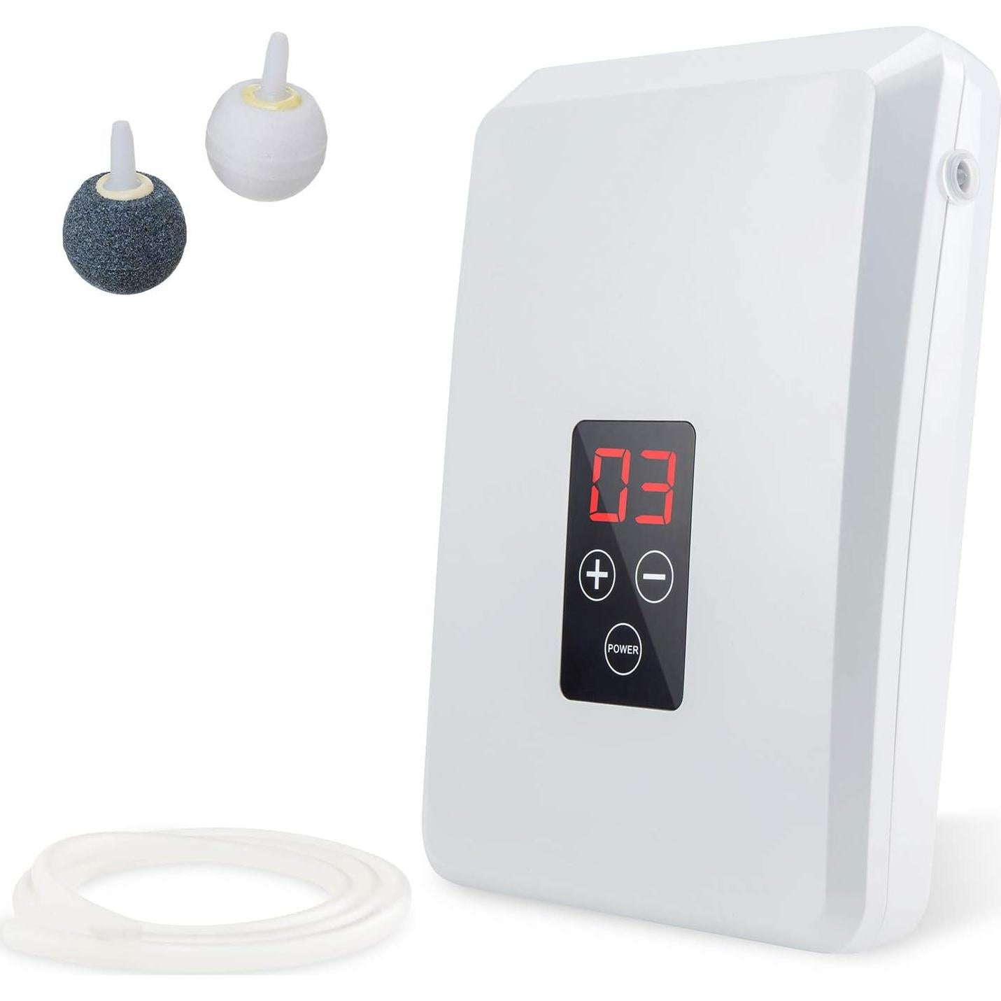 Generador de Ozono Portátil Ivation 600mg/h - Purificador de Aire y Agua