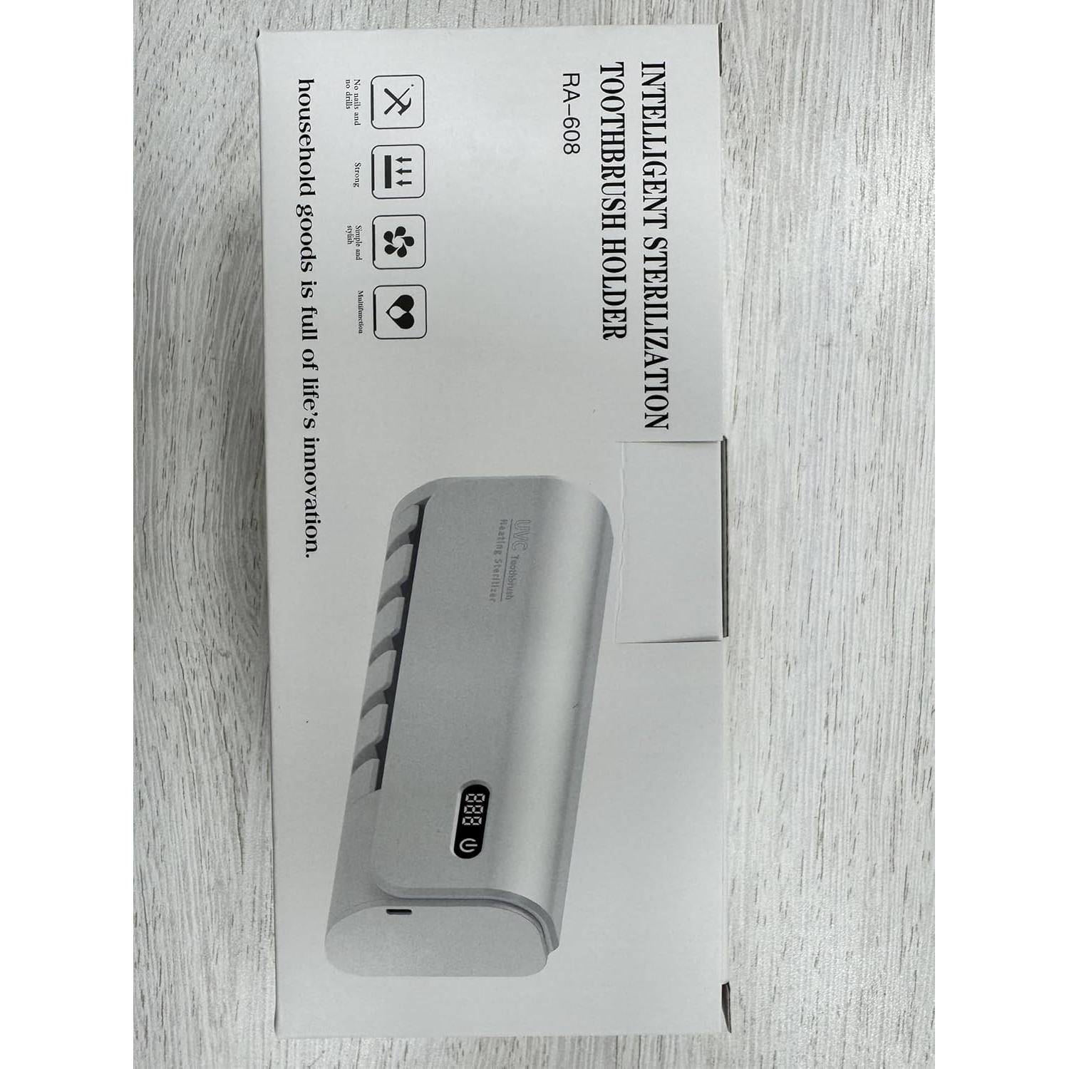 Soporte para Cepillos de Dientes ReDISEN XH-609 Negro 5 Espacios