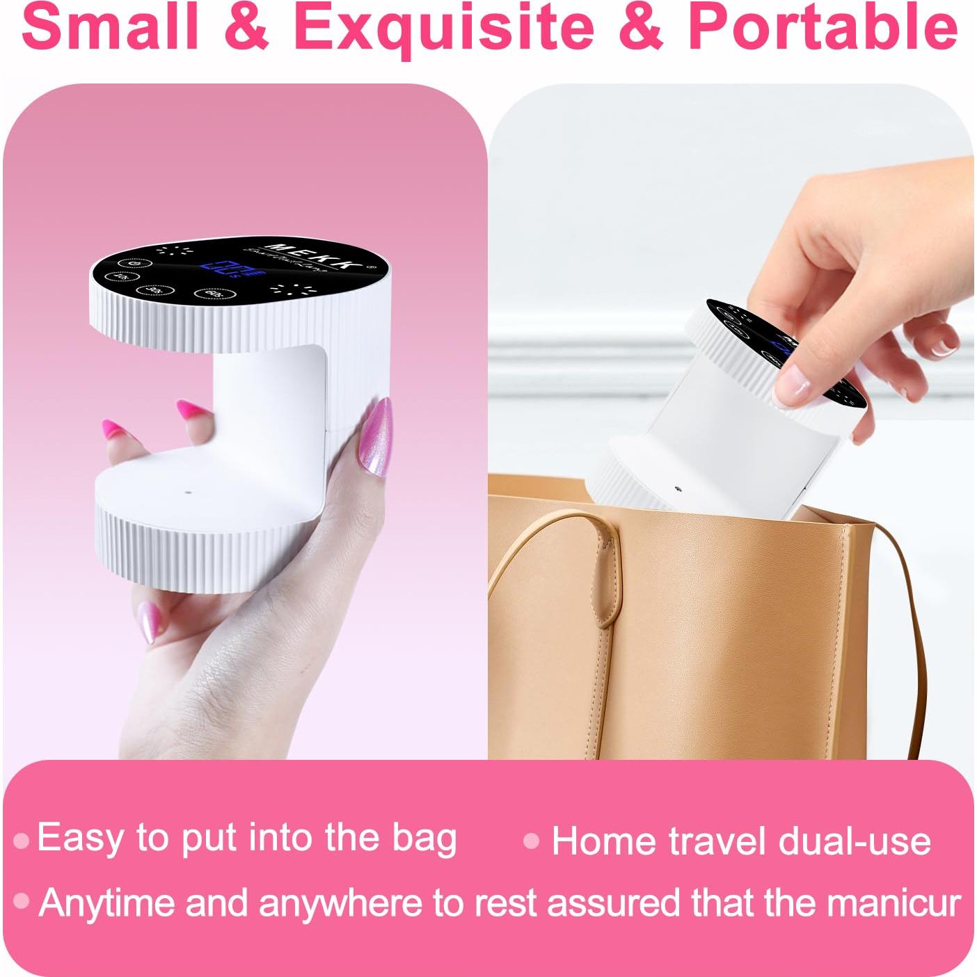 Lámpara UV Inalámbrica MEKK YX-PD-W 24W Recargable Blanca