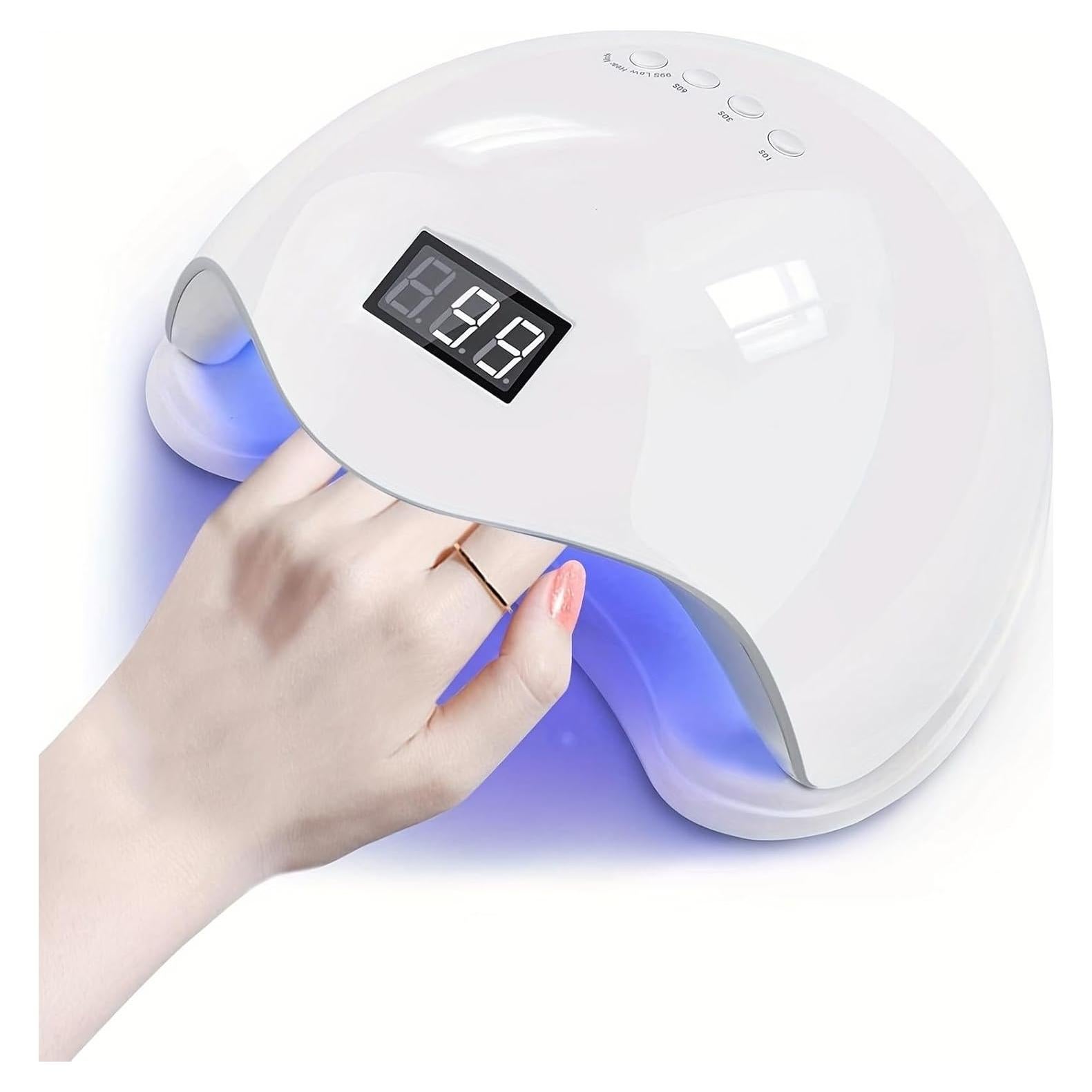 Lámpara de Uñas LED LISHUMEI SUN 5 48W con Sensor Automático