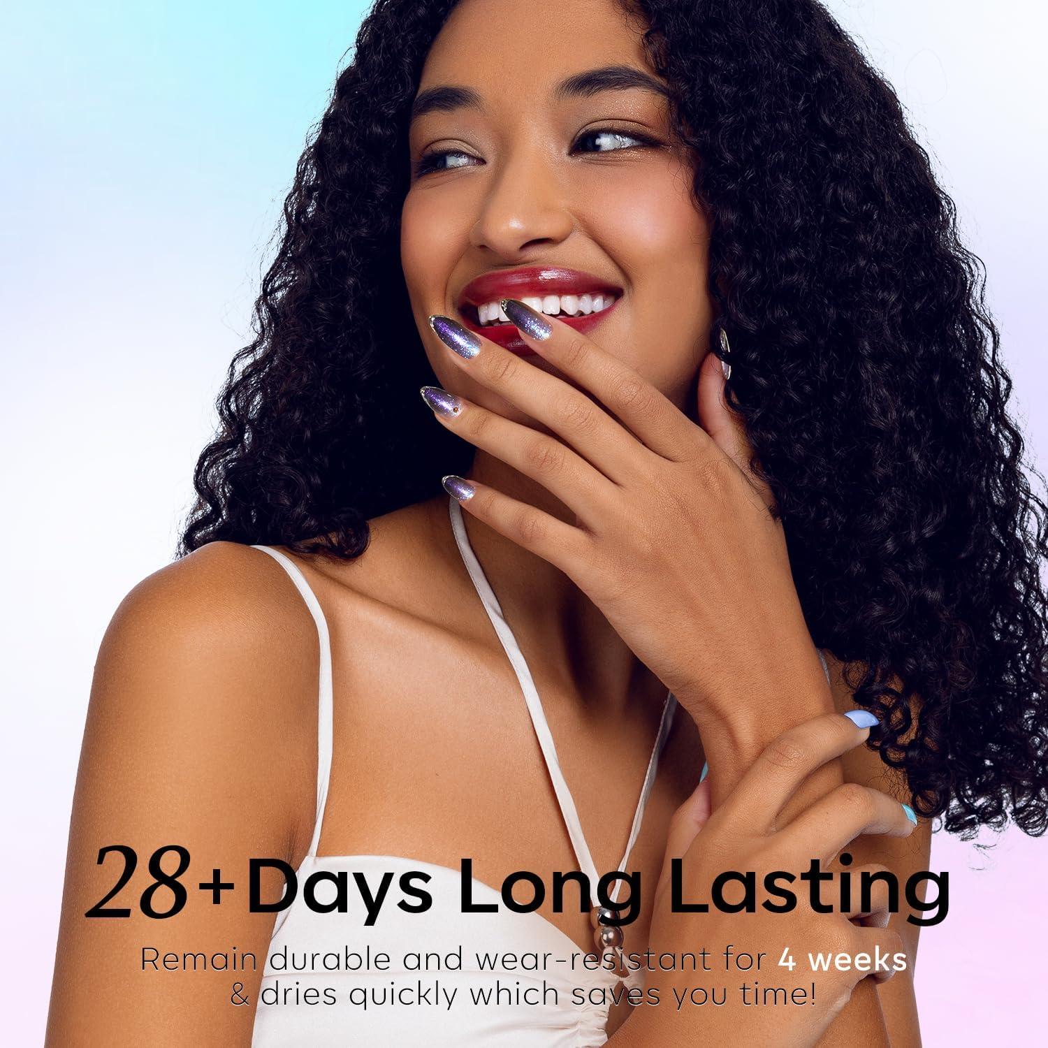 Set de Esmalte de Uñas Gel Modelones Chameleon Galaxy 6 Colores