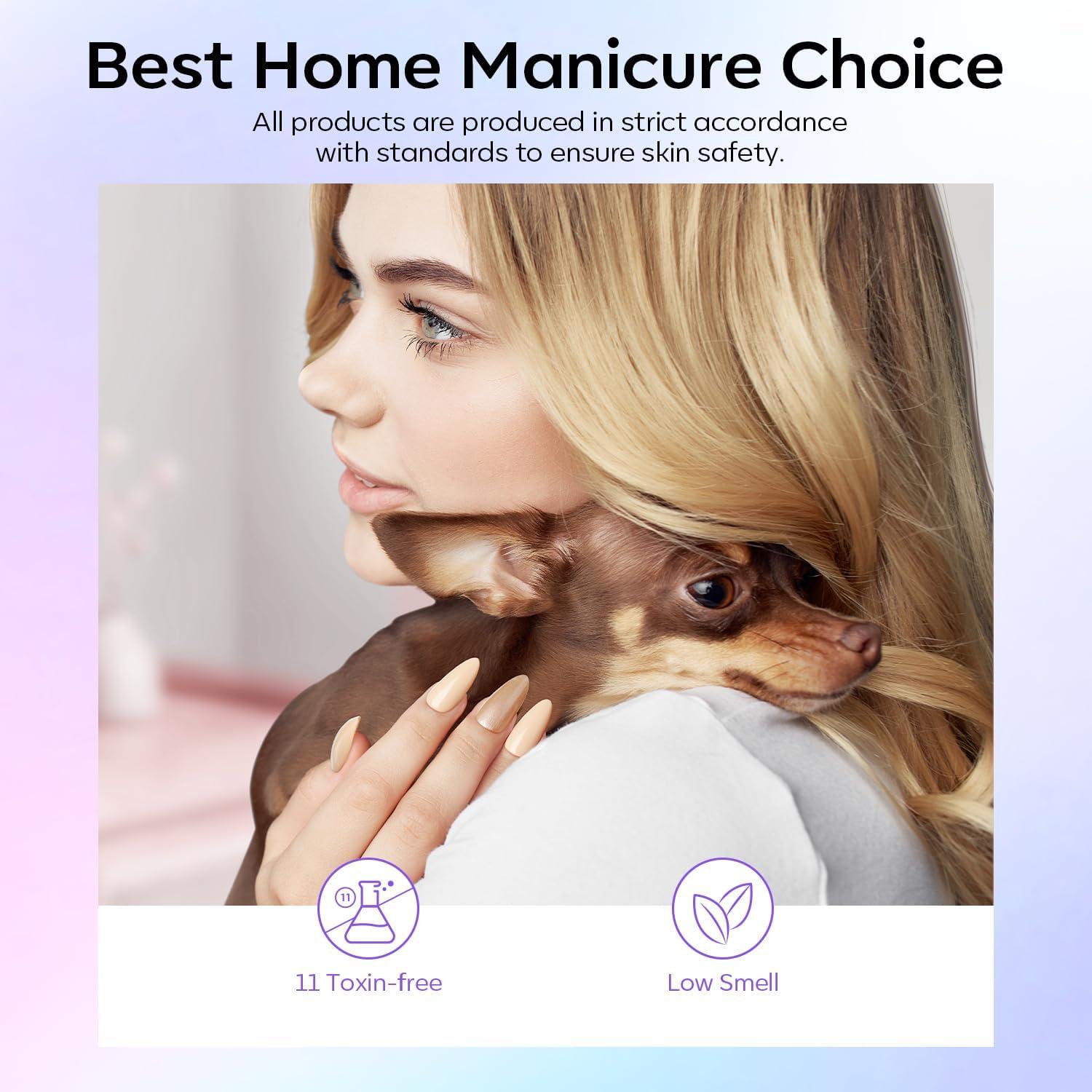 Set de Esmalte de Uñas Gel Modelones Chameleon Galaxy 6 Colores