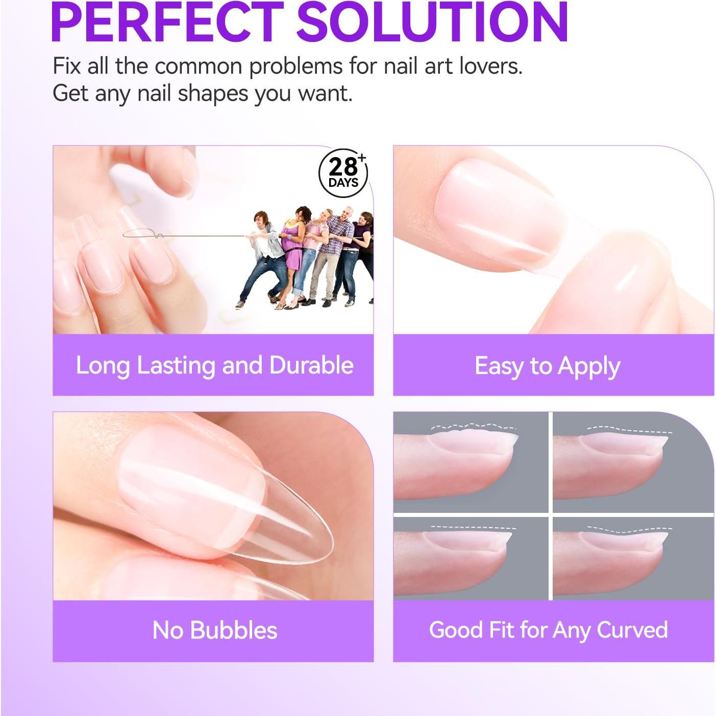 Gelike EC 6 en 1 Adhesivo Gel para Uñas Postizas 49.6g