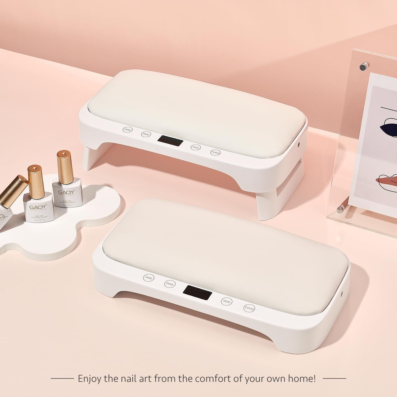 Lámpara UV Profesional GAOY para Uñas con Reposabrazos 30 LEDs