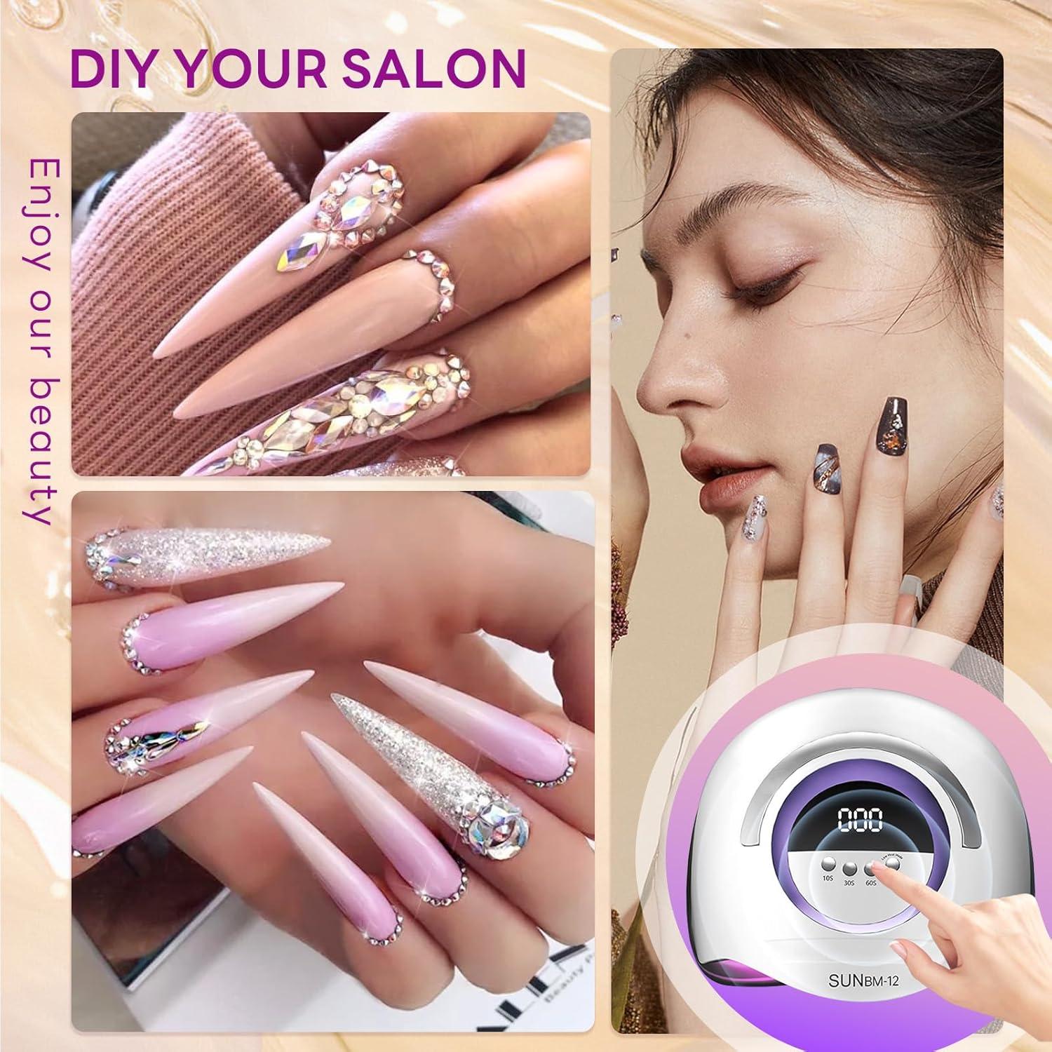 Lámpara UV LED Timpou 200W para Uñas de Gel con Sensor