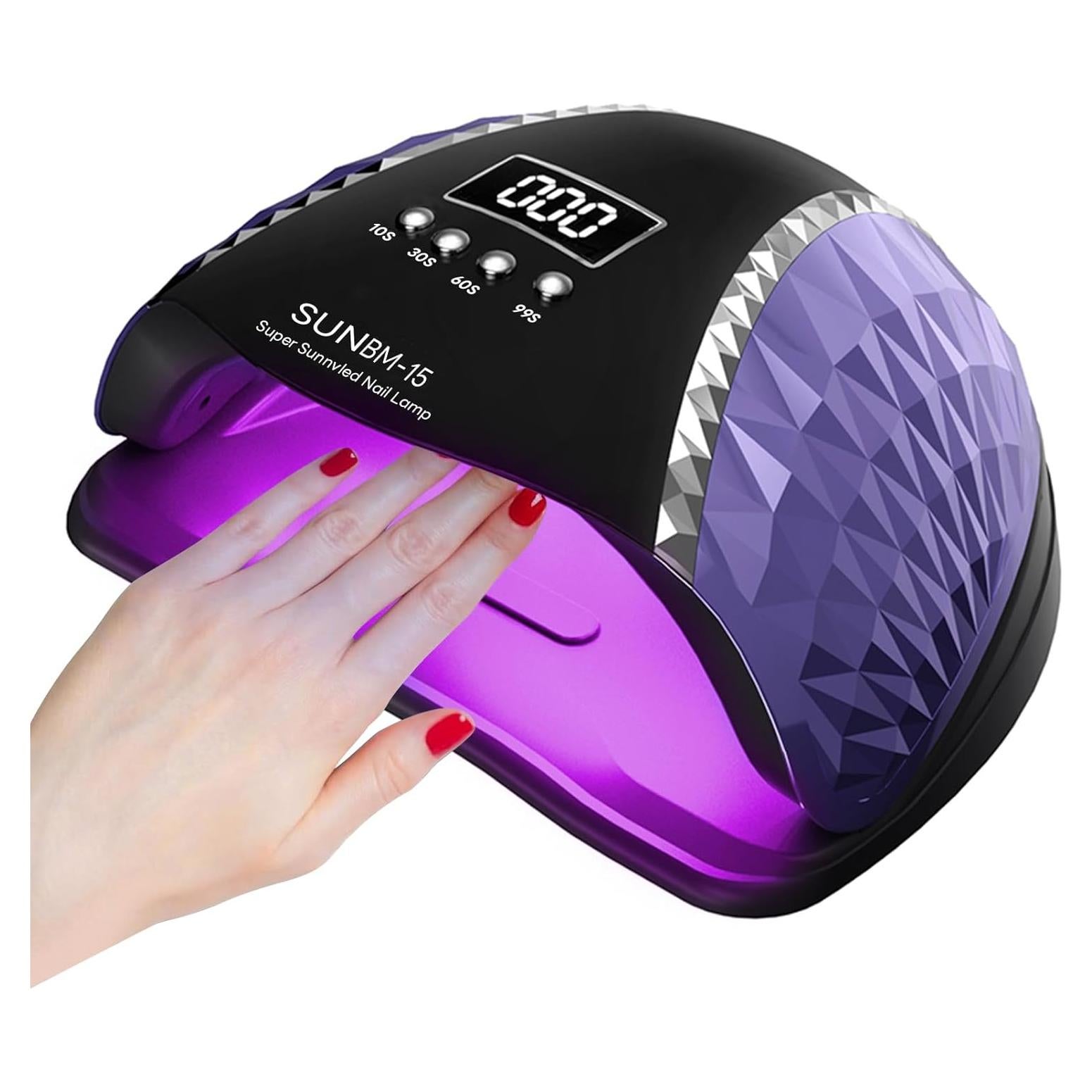 Lámpara de Uñas LED UV Timpou 280W con Sensor Automático