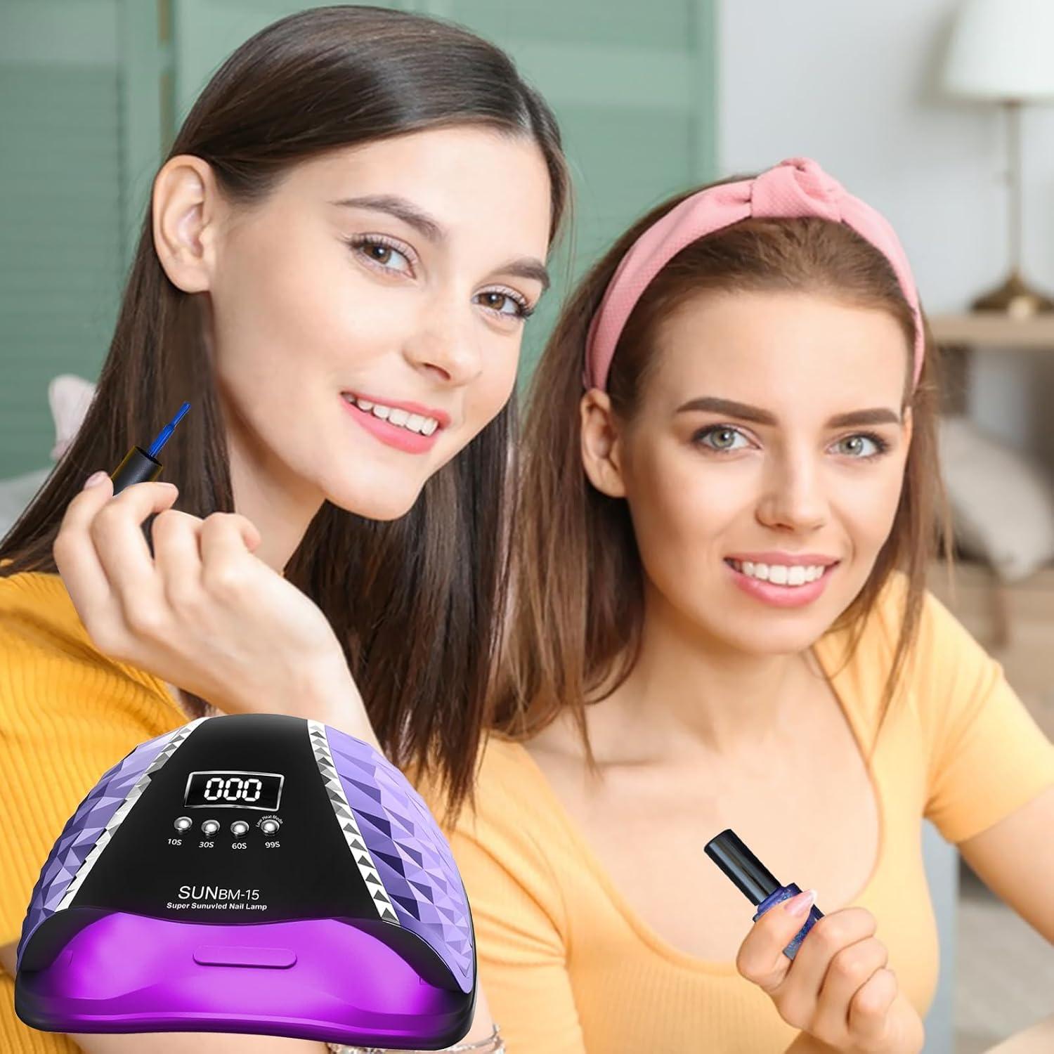 Lámpara de Uñas LED UV Timpou 280W con Sensor Automático
