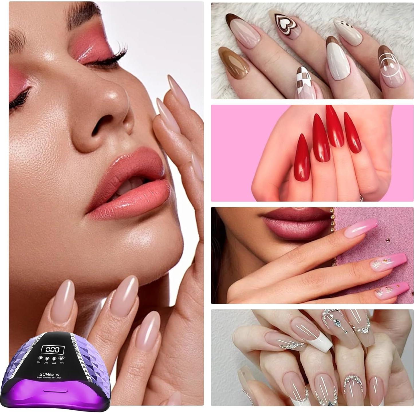 Lámpara de Uñas LED UV Timpou 280W con Sensor Automático