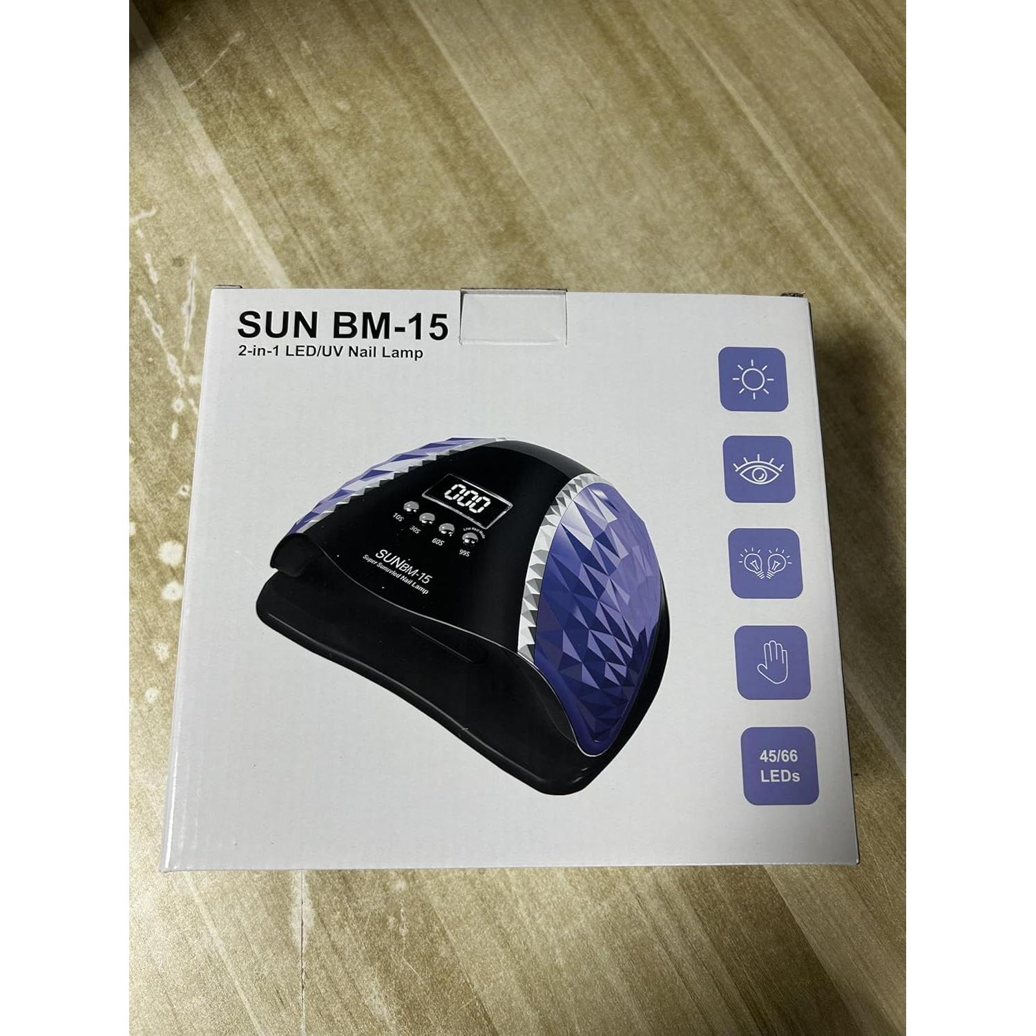 Lámpara de Uñas LED UV Timpou 280W con Sensor Automático